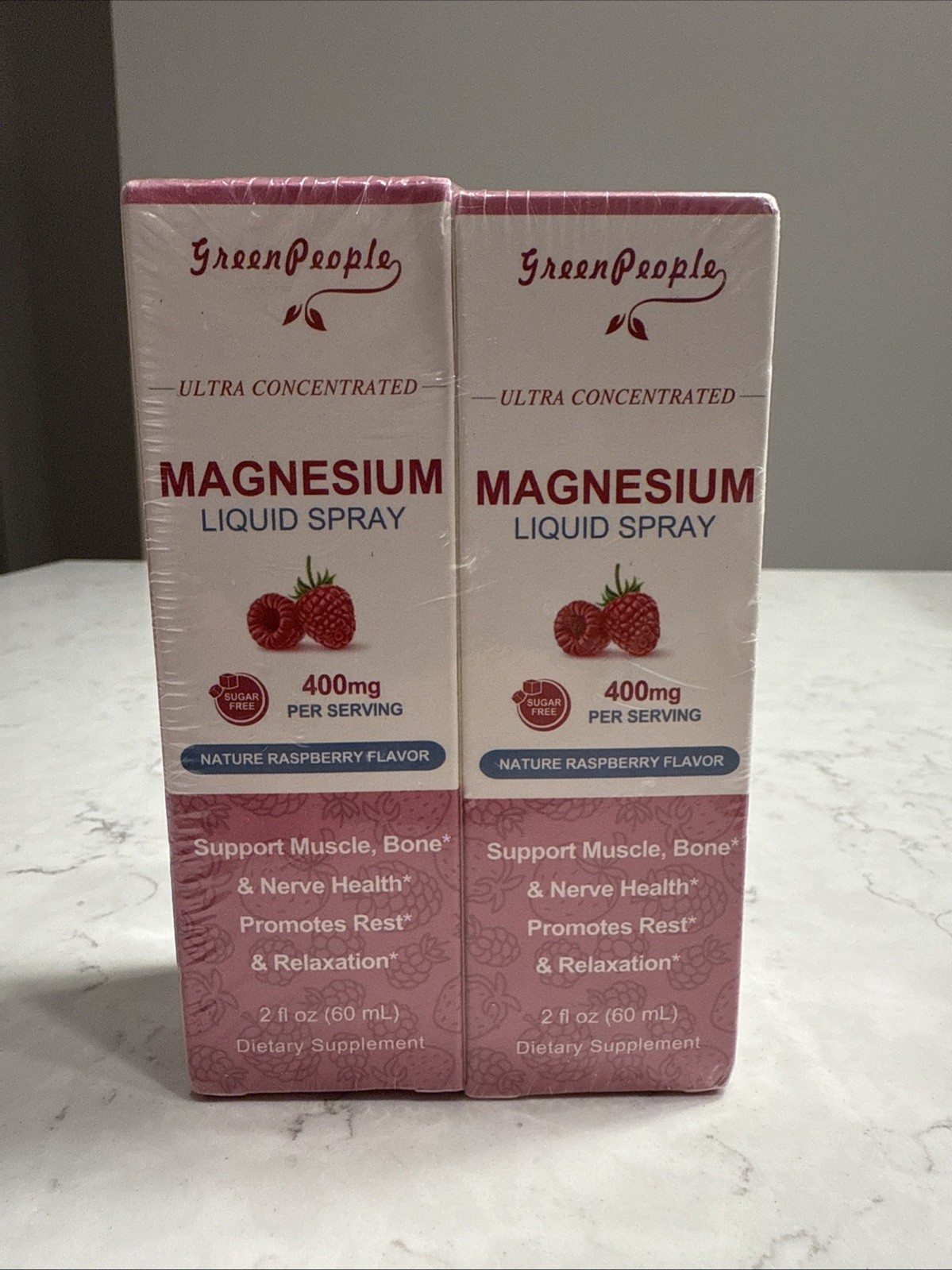 Magnesium Liquid Spray, GreenPeople, 2 Pk, Best By 01/2026