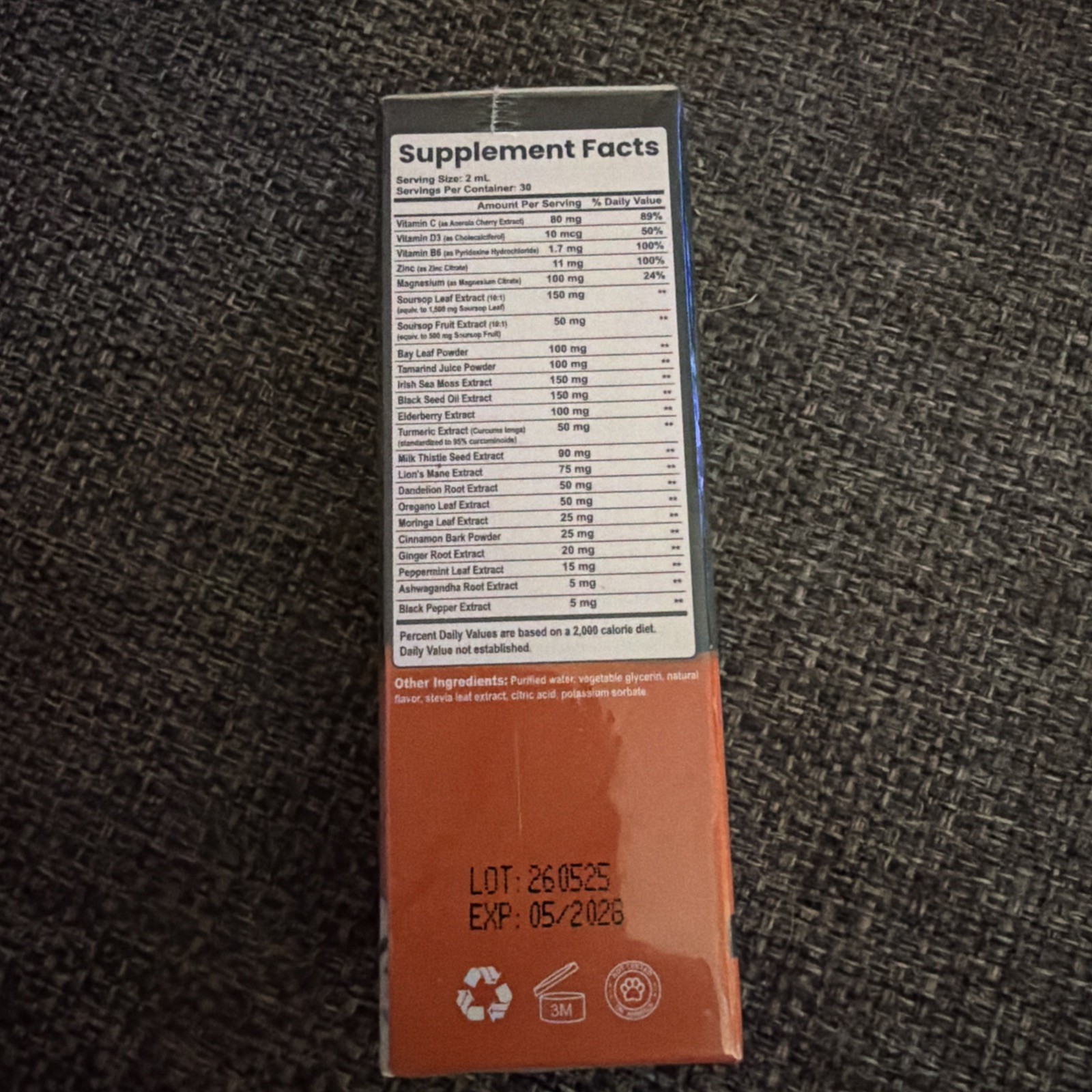 23 In 1 Soursop Liquid Drops