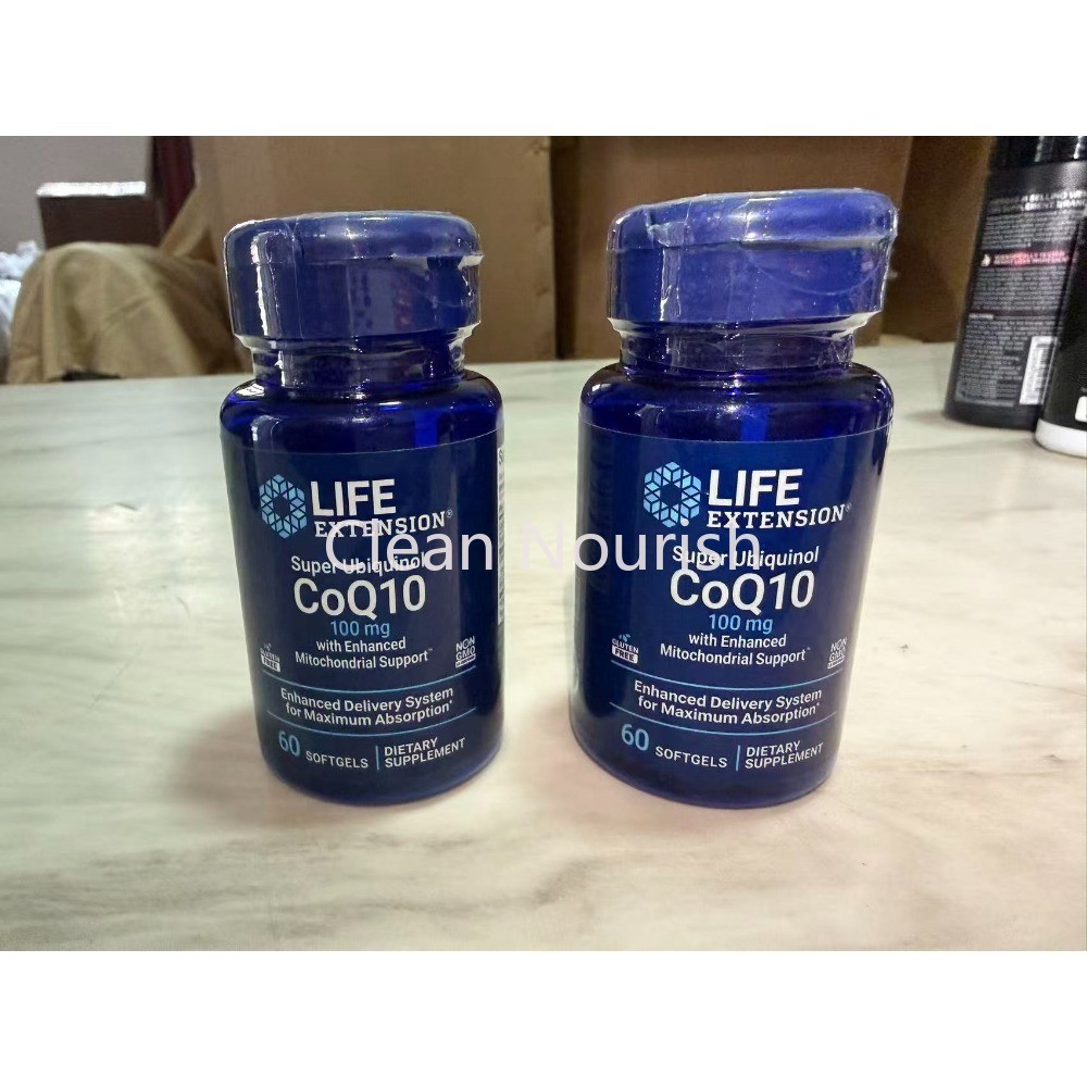 Life Extension Super-Absorbable CoQ10 100mg, Kaneka Ubiquinone d-Limonene 2 Pack