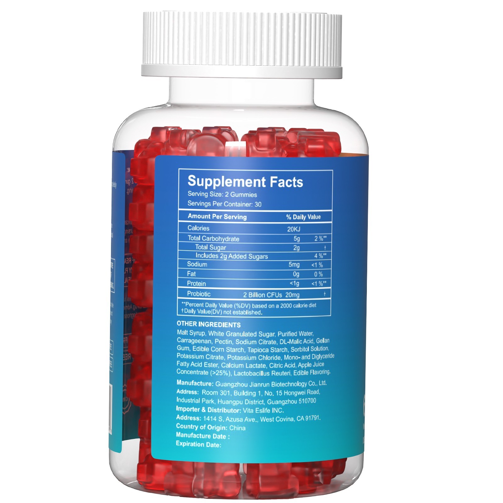 2x Digestive Advantage Probiotic Gummies 120 Count Exp 03/2027 Immune Gut Health