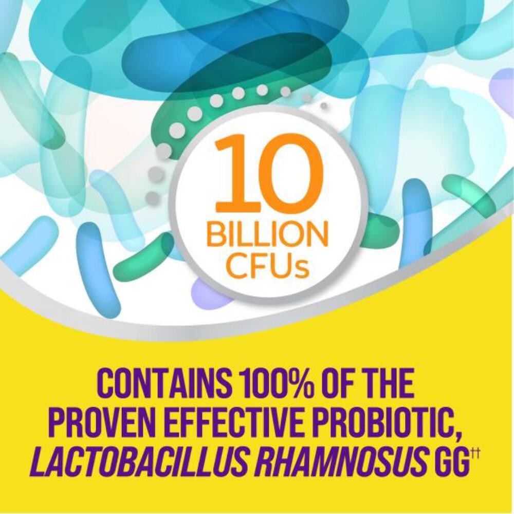 08/2026 Culturelle Digestive Health Daily Probiotic Chewables, Probiotic For Men