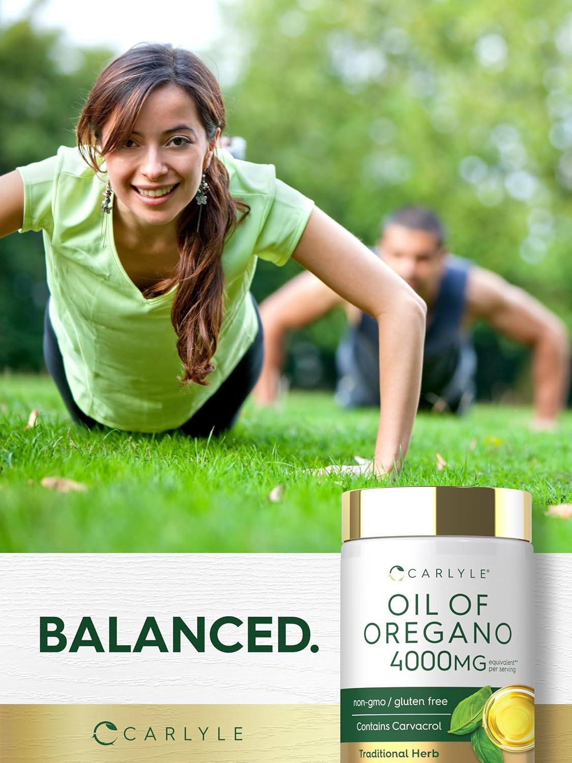Carlyle Oregano Oil Supplement 150 Softgel Caps Contains Carvacrol EXP:12/28