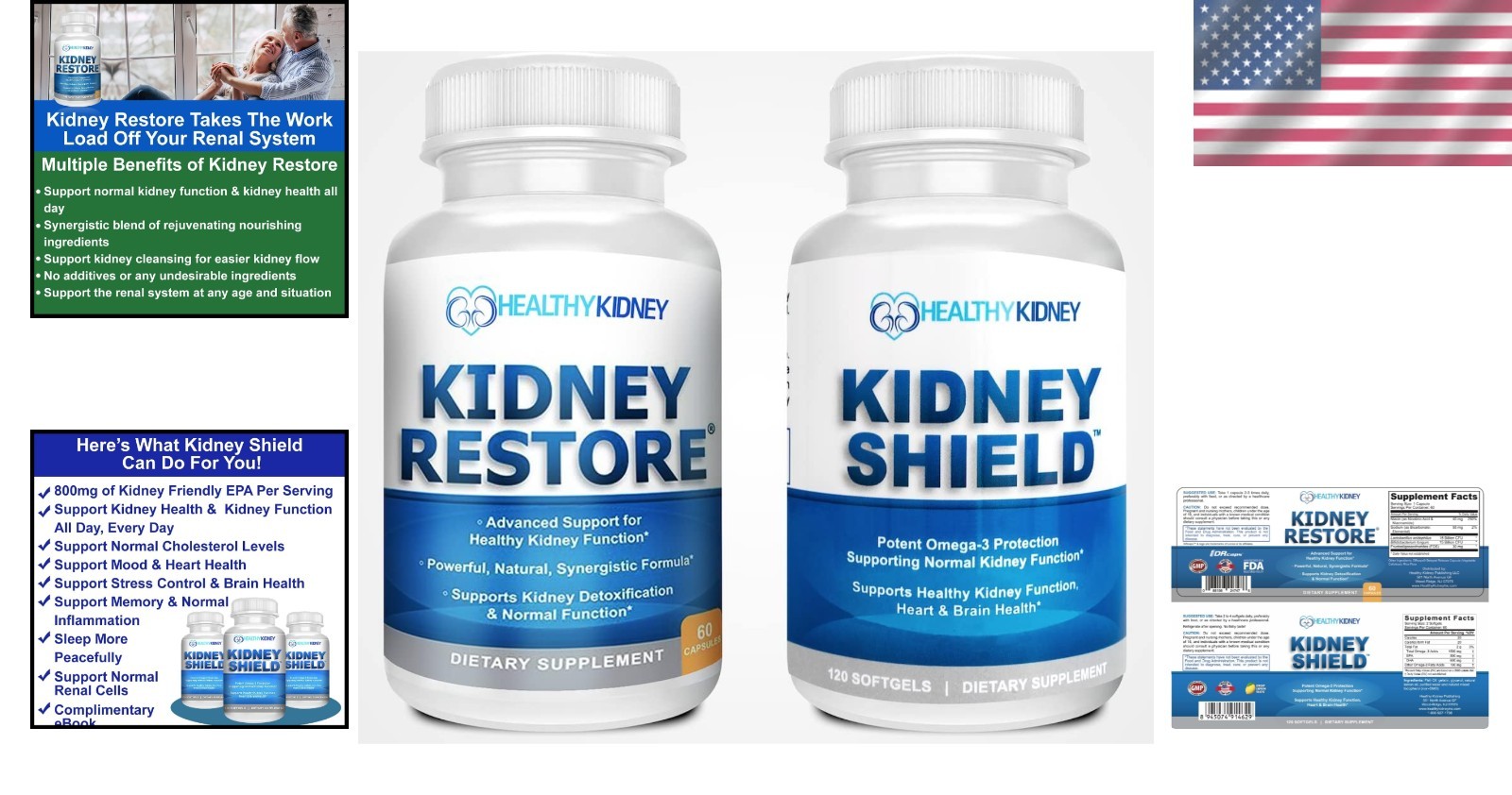 Kidney Shield 2-Pack: Complete Support for Kidney & Whole-Body Wellness