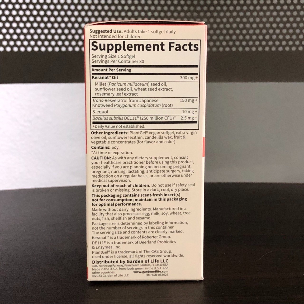 Herbals, Menopause + Hair Growth, Berry, 30 Vegan Softgels EXP 10/2026