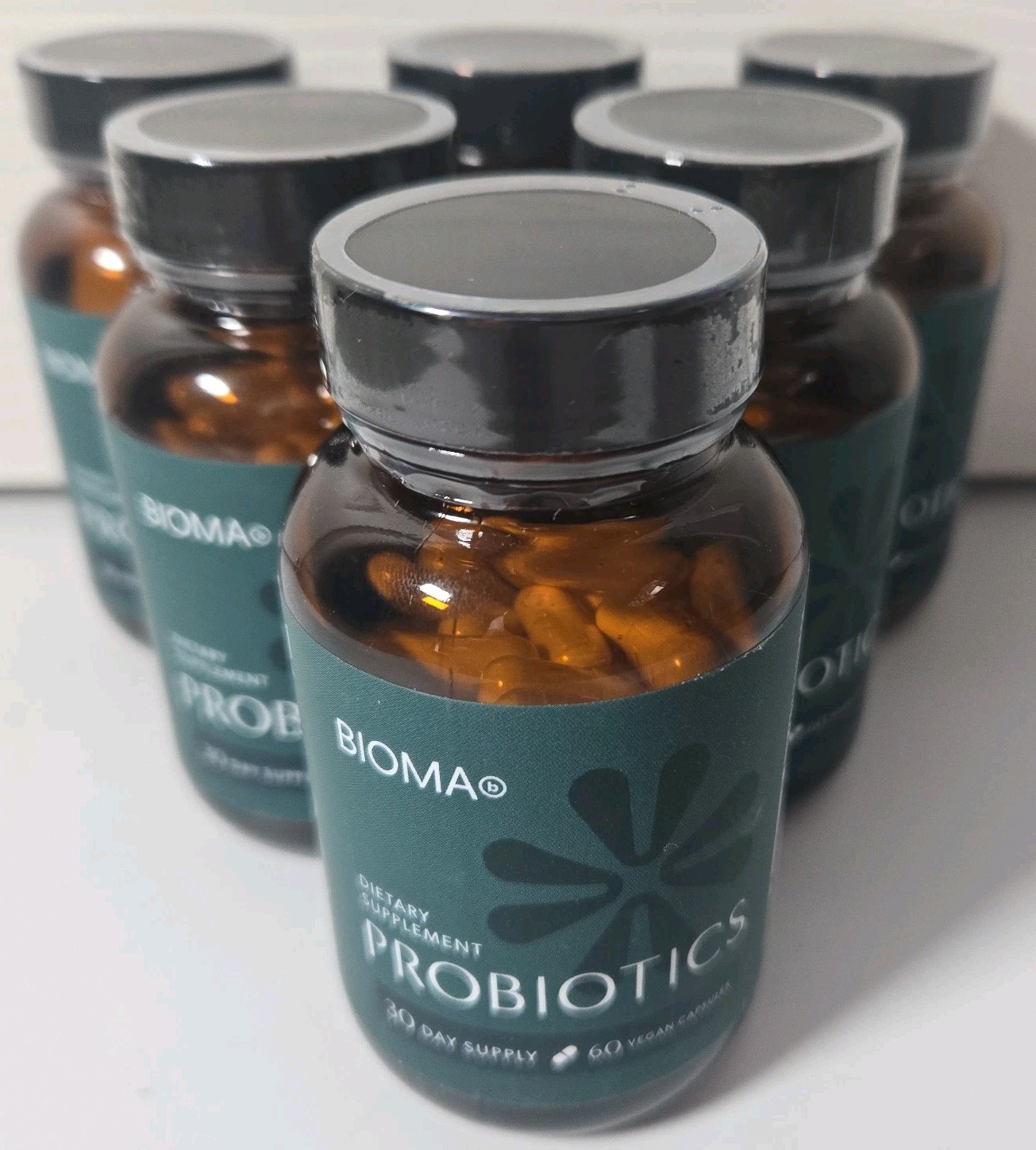 Bioma Probiotics, Dietary Supplement, 60 capsules x 6 bottles, New, Unopened