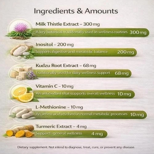 2PCS Uvora Milk Thistle Detox high-quality Herbal Supplement With Milk Thistl…