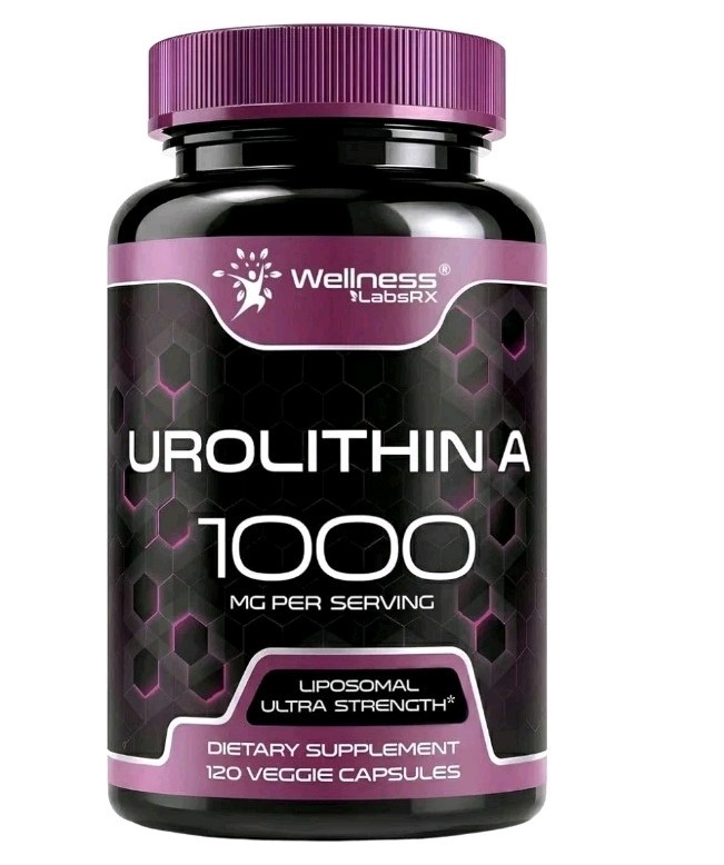Urolithin A – Wellness LabsRx 1,000mg – 120 capsules – Exp 04/2028