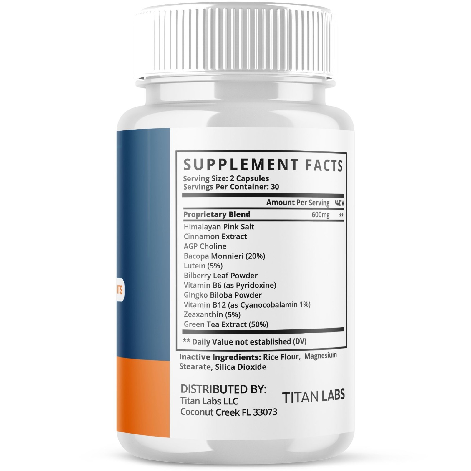 (2 Pack) Neuro Salt Nootropic All Natural Brain Supplement NeuroSalt 120 Capsule