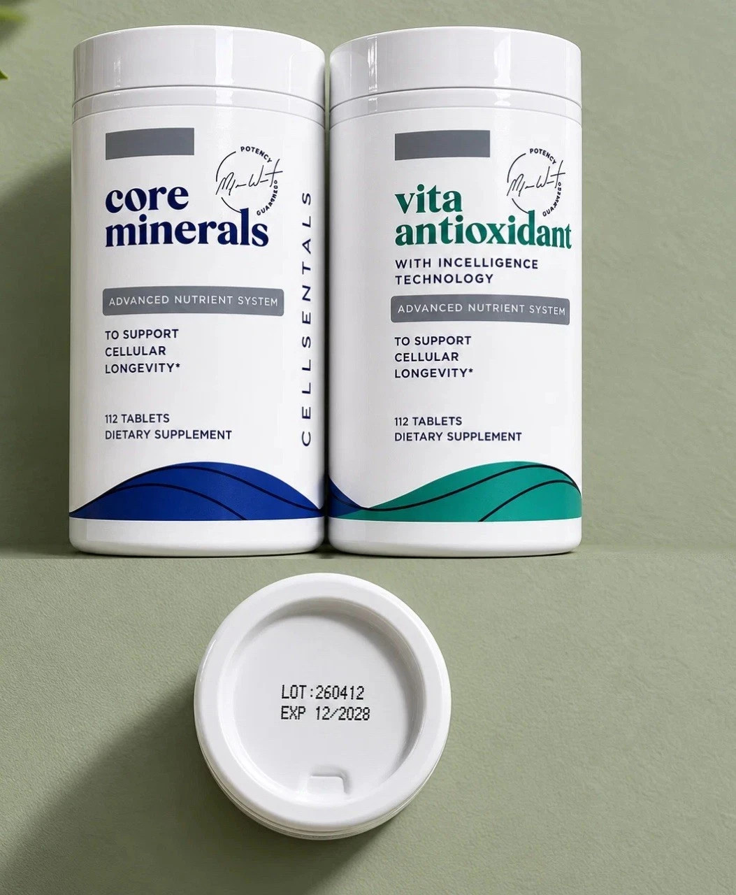 USANA CellSentials Vita Antioxidant + Core Minerals Latest Formula Exp 12/28