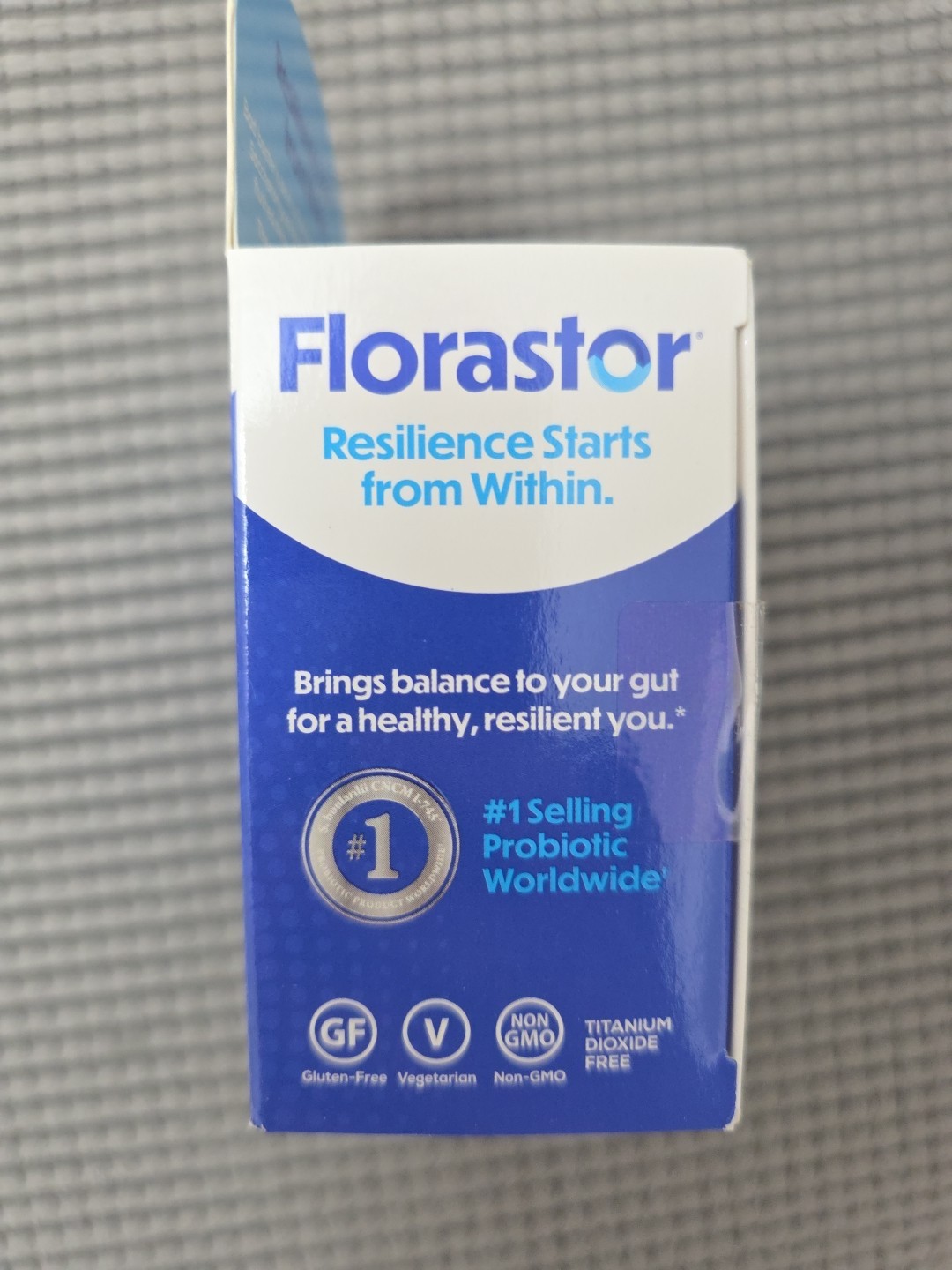 florastor dual action probiotic supplement, 30 Capsules