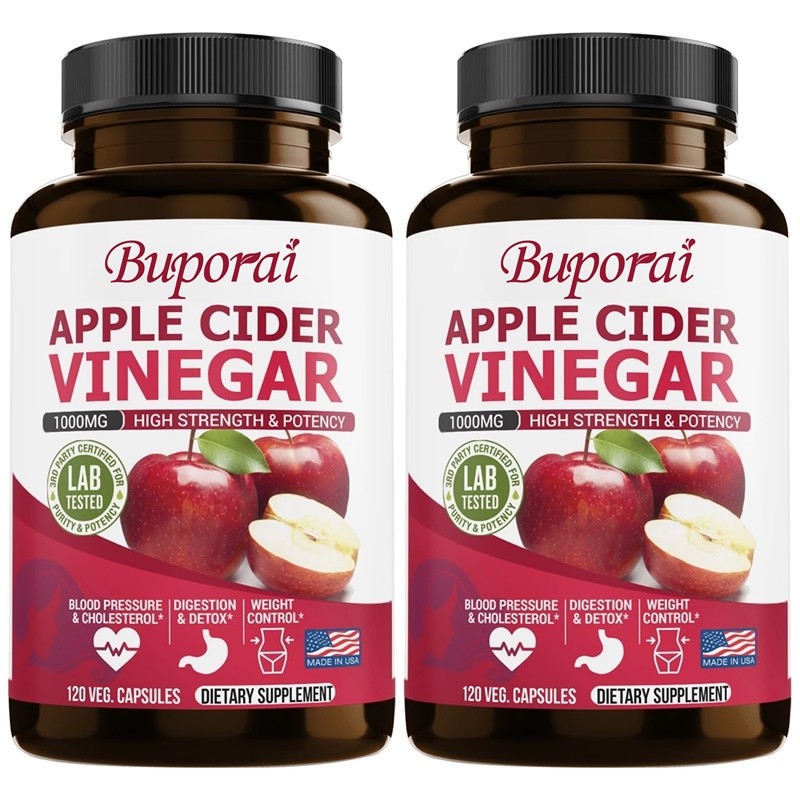 Apple Cider Vinegar 240pcs,Weight Management, Aids Digestion,Cholesterol Balance