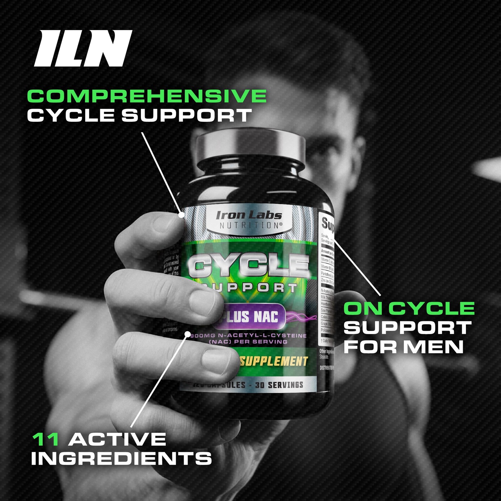 : Cycle Support Plus NAC (N-Acetyl-L-Cysteine) – On Cycle Support Supplements…