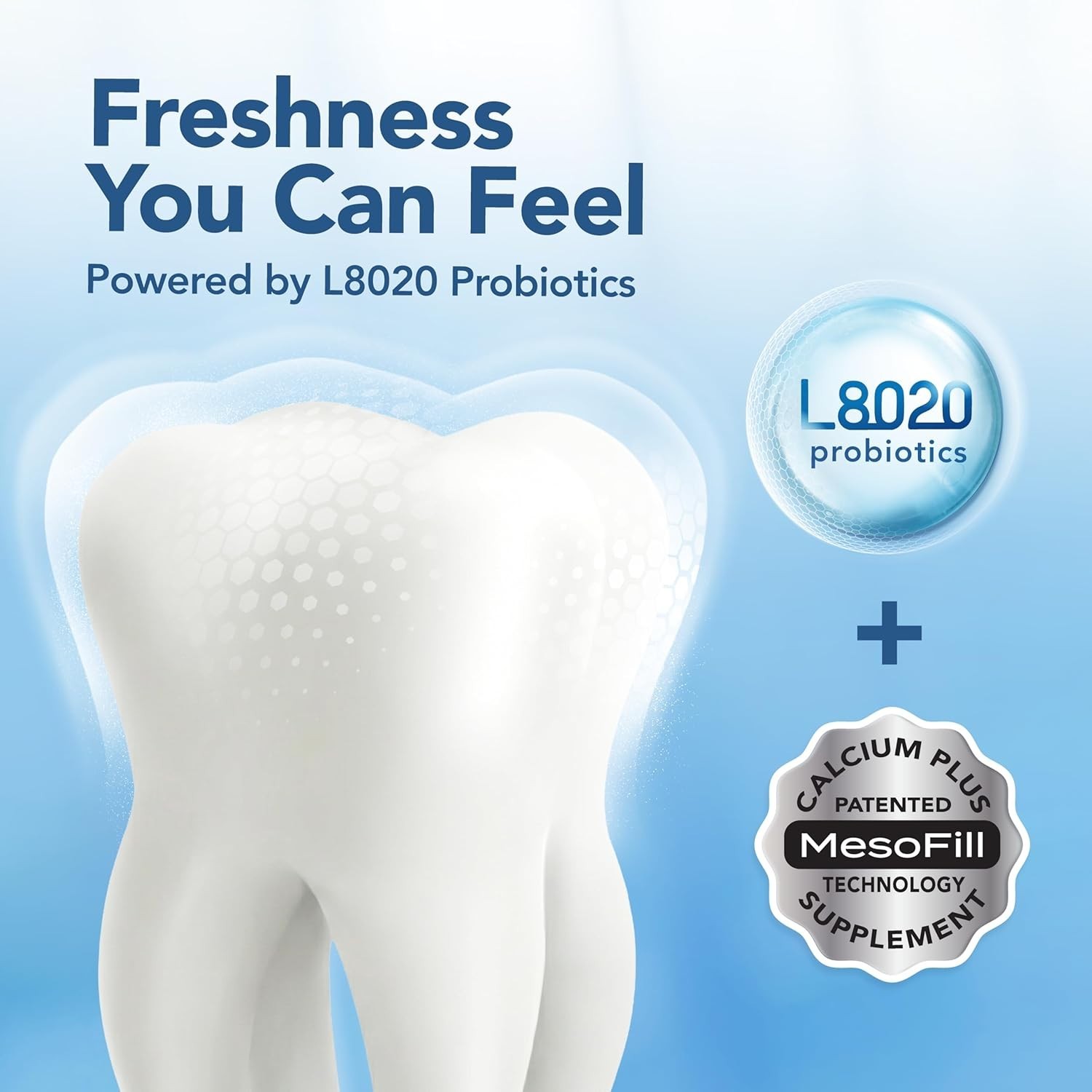 Breath Freshener Spray, L8020 Probiotic Oral Mist for Gum Sugar-Free, Alcohol-Fr