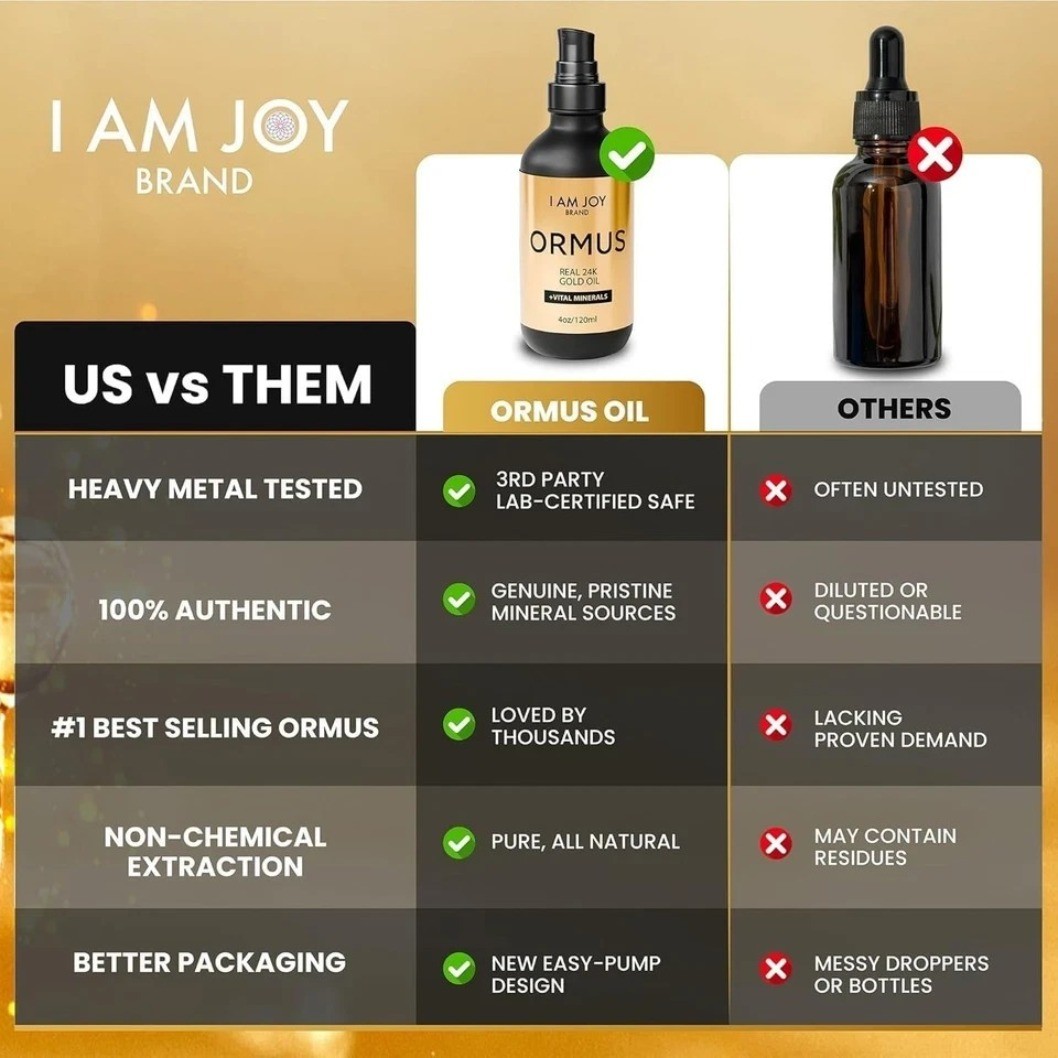 I am Joy Ormus Gold Oil Monoatomic Decalcify Pineal Gland Repair DNA 120ml 4oz