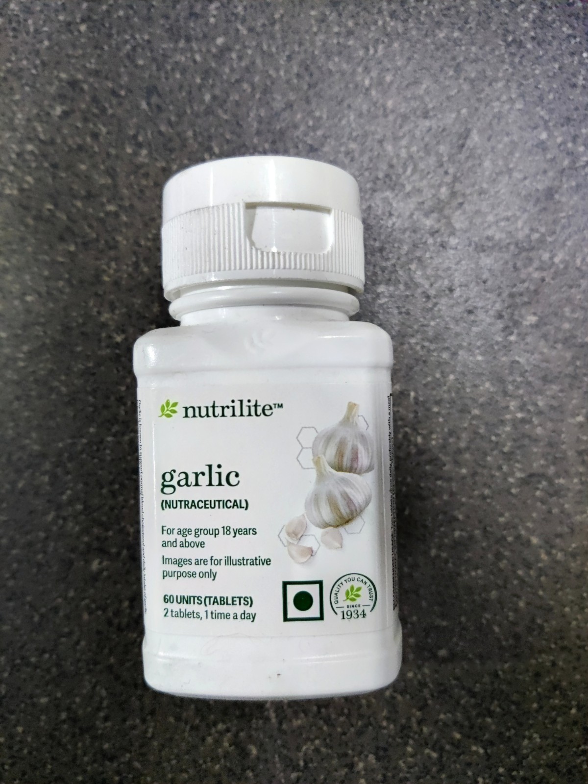 Amway Nutrilite Garlic 60 Tablets – Supports Heart Health & Immunity