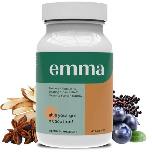 3PCS Emma Improve Energy Digestive Gut Health Boost Metabolism Antioxidant