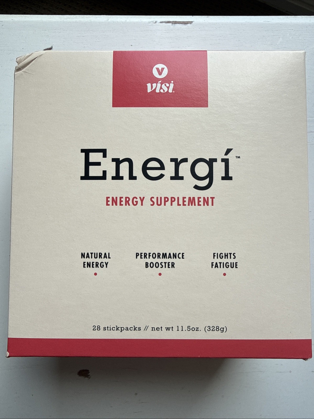 Visi Energi, Energy Supplement 28 Stickpacks, Expired 10/2025