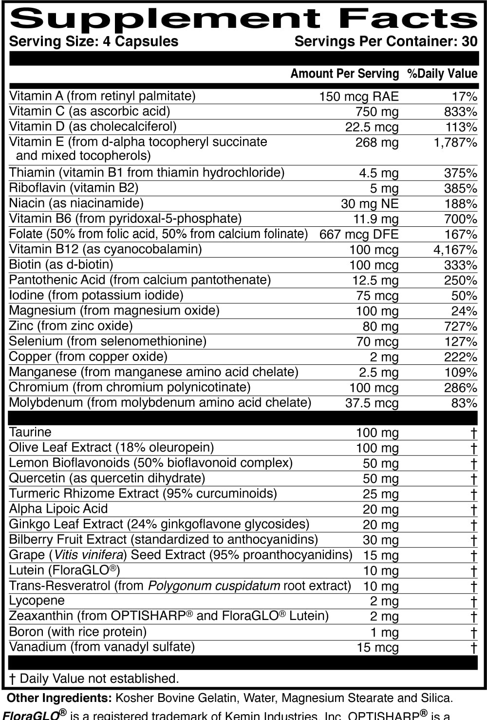 ScienceBased Health MacularProtect Complete – AREDS 2 120 Count (Pack of 1)
