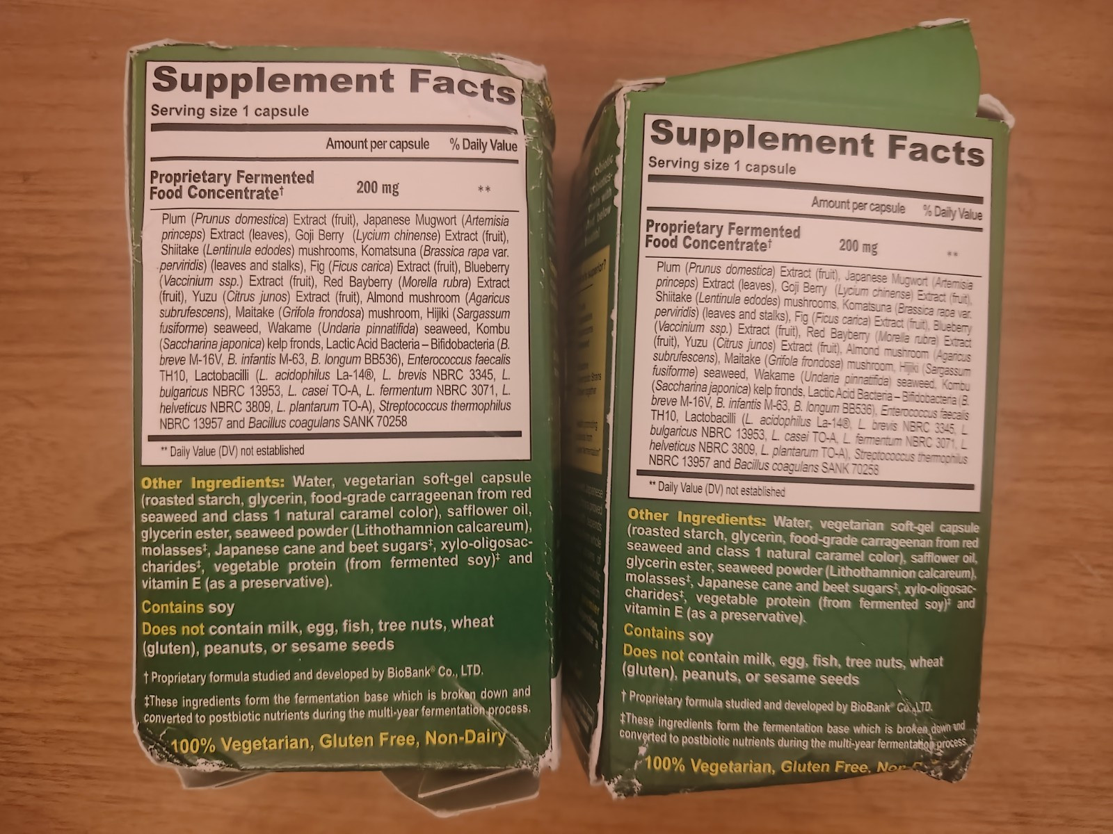 Dr. Ohhira’s Probiotics 60 Caps x 2 = 120 cap Exp 12/2028 Damaged Boxes