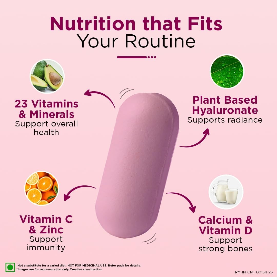 Centrum Women Multivitamin Health, Radiance, Strong Bones & Immunity 50tablets