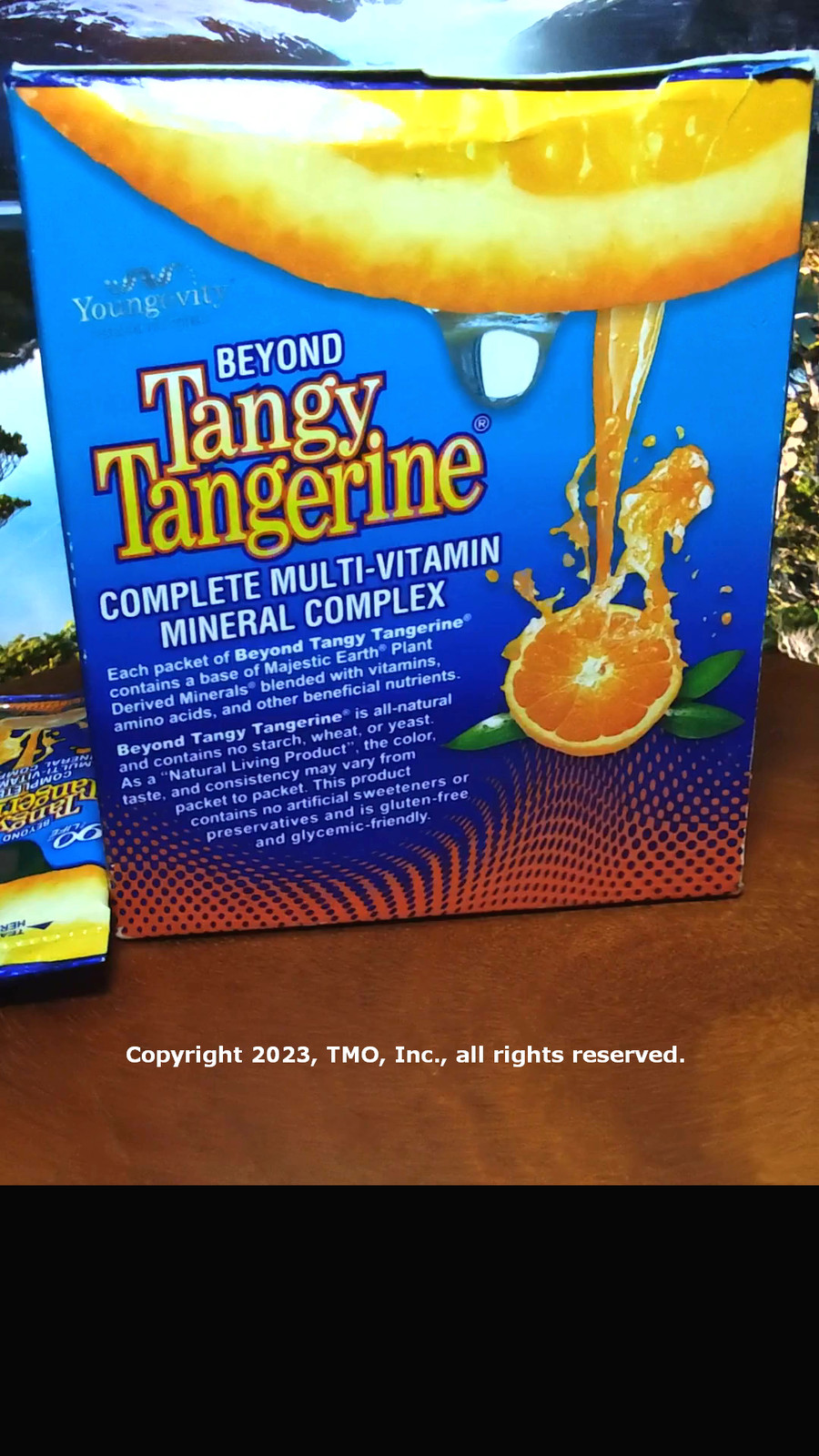 Youngevity YMart Beyond Tangy Tangerine Orig. 30 Tubes