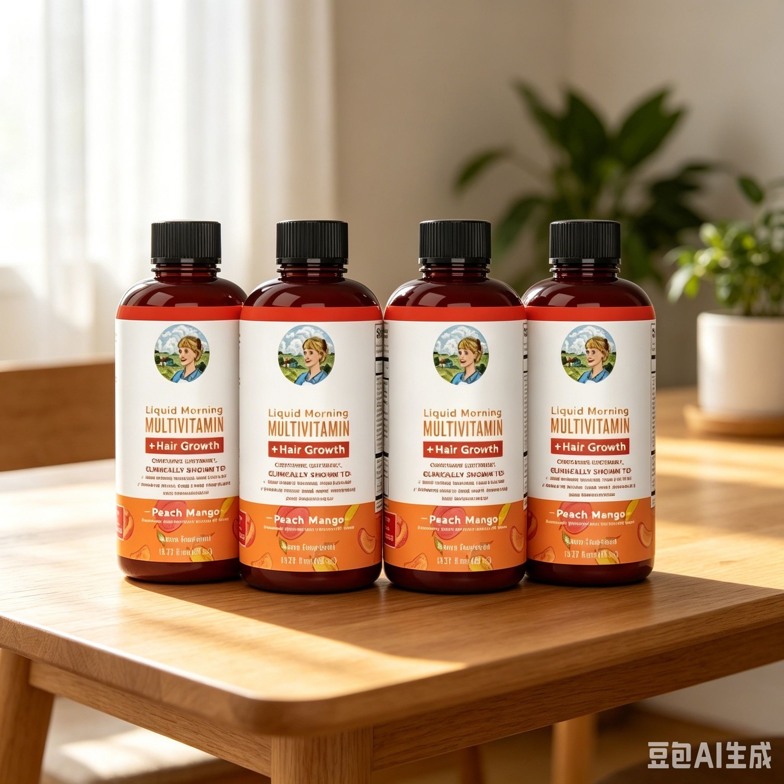 4X Mary Ruth’s Liquid Multivitamin Morning +Hair Growth 30oz Sealed! Best By