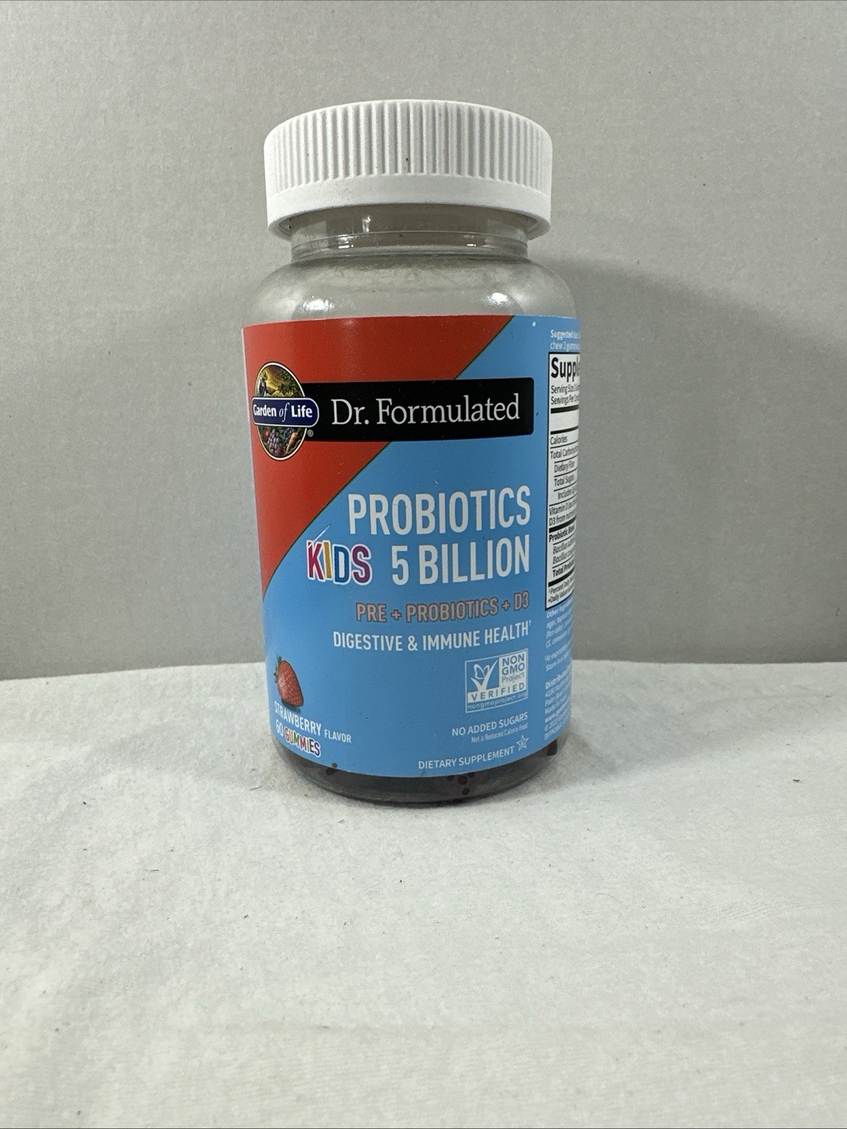 Garden O Life ~ Kids, Probiotics, Strawberry, 60 Gummies Exp04/27 FREE SHIPPING