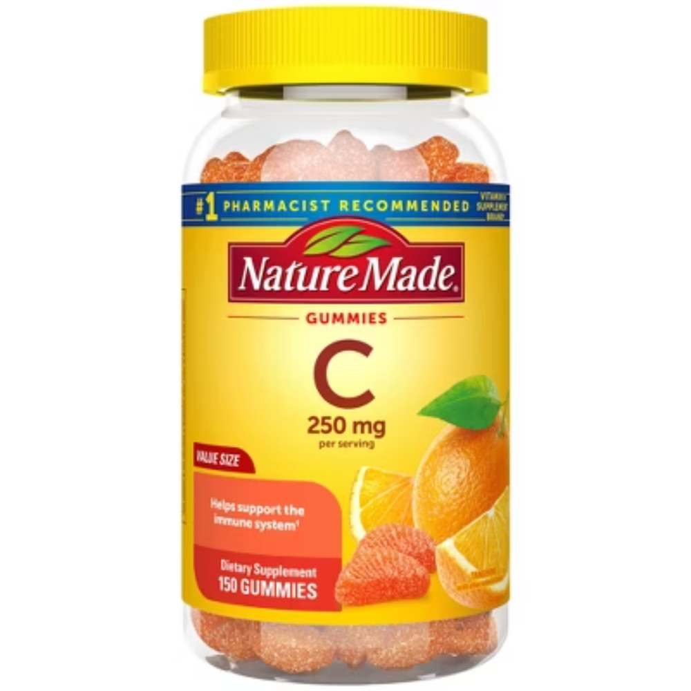 Nature Made Vitamin C 250mg Per Serving f – Tangerine Flavored – 150ct