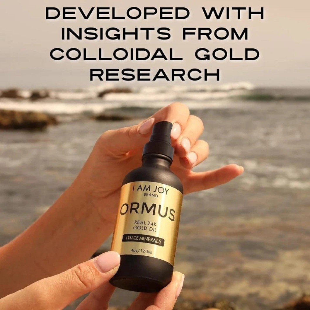 I am Joy Ormus Gold Oil Monoatomic Decalcify Pineal Gland Repair DNA 120ml 4oz