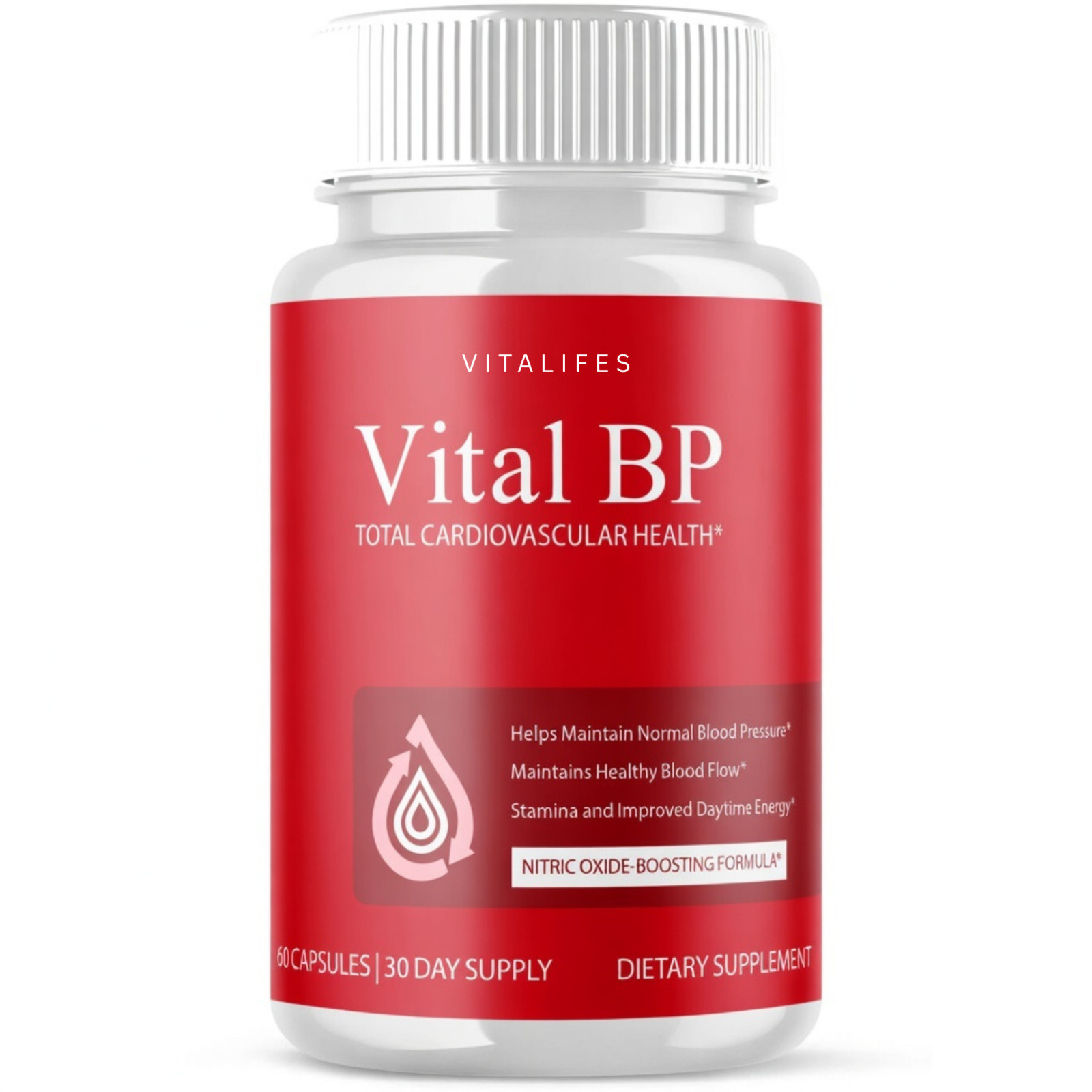 (3 Pack) Vital BP Advanced Blood Support Vitamin Formula VitalBP – 60 Capsules