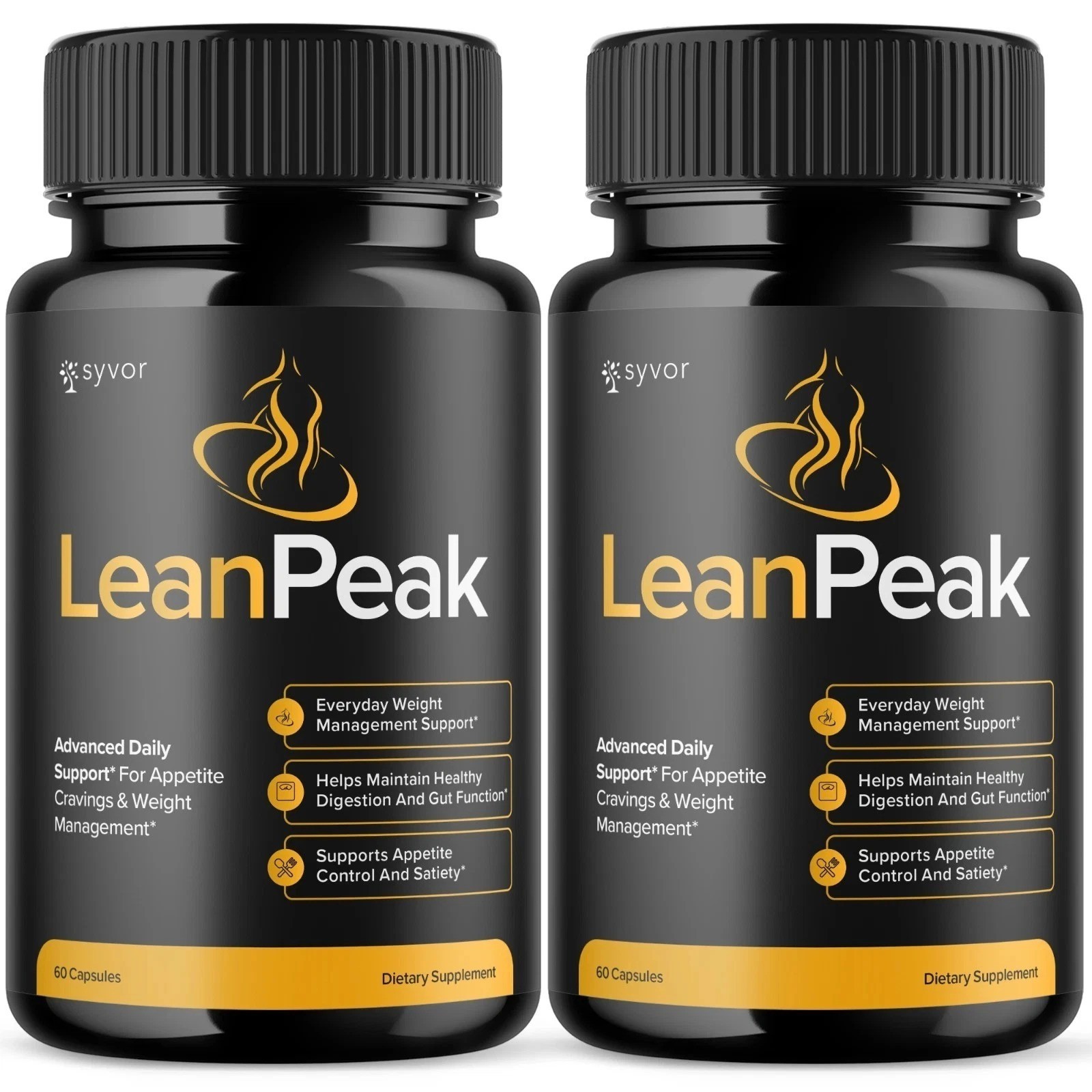 (2 Pack) Lean Peak Advanced Energy & Fitness Support Formula LeanPeak 120 Caps