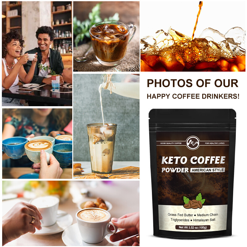 50g Keto Coffee Powder – Weight Loss Burn Fat Soft Drinks Appetite Suppressant