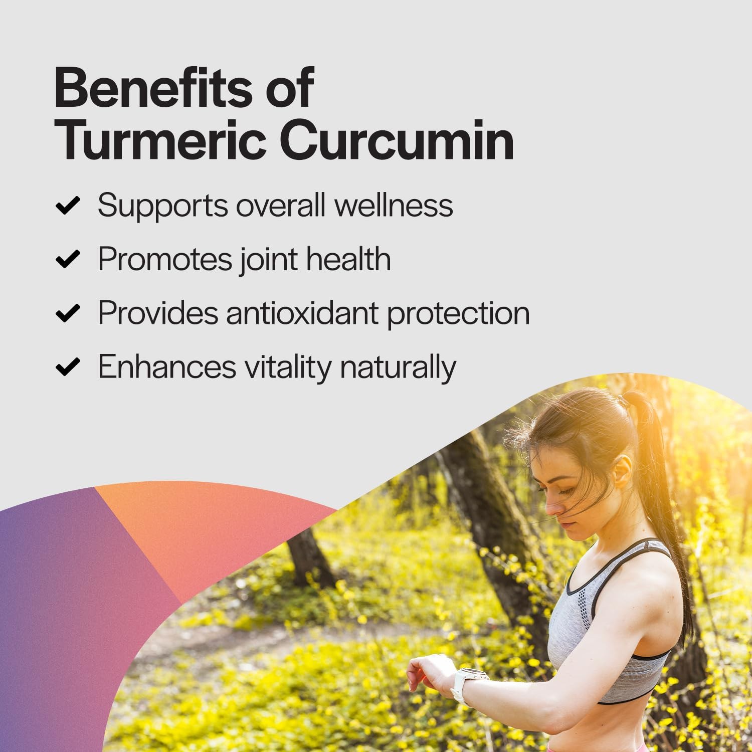 PureFormulas Turmeric Curcumin Supplement for Flexibility, Natural Antioxidan…
