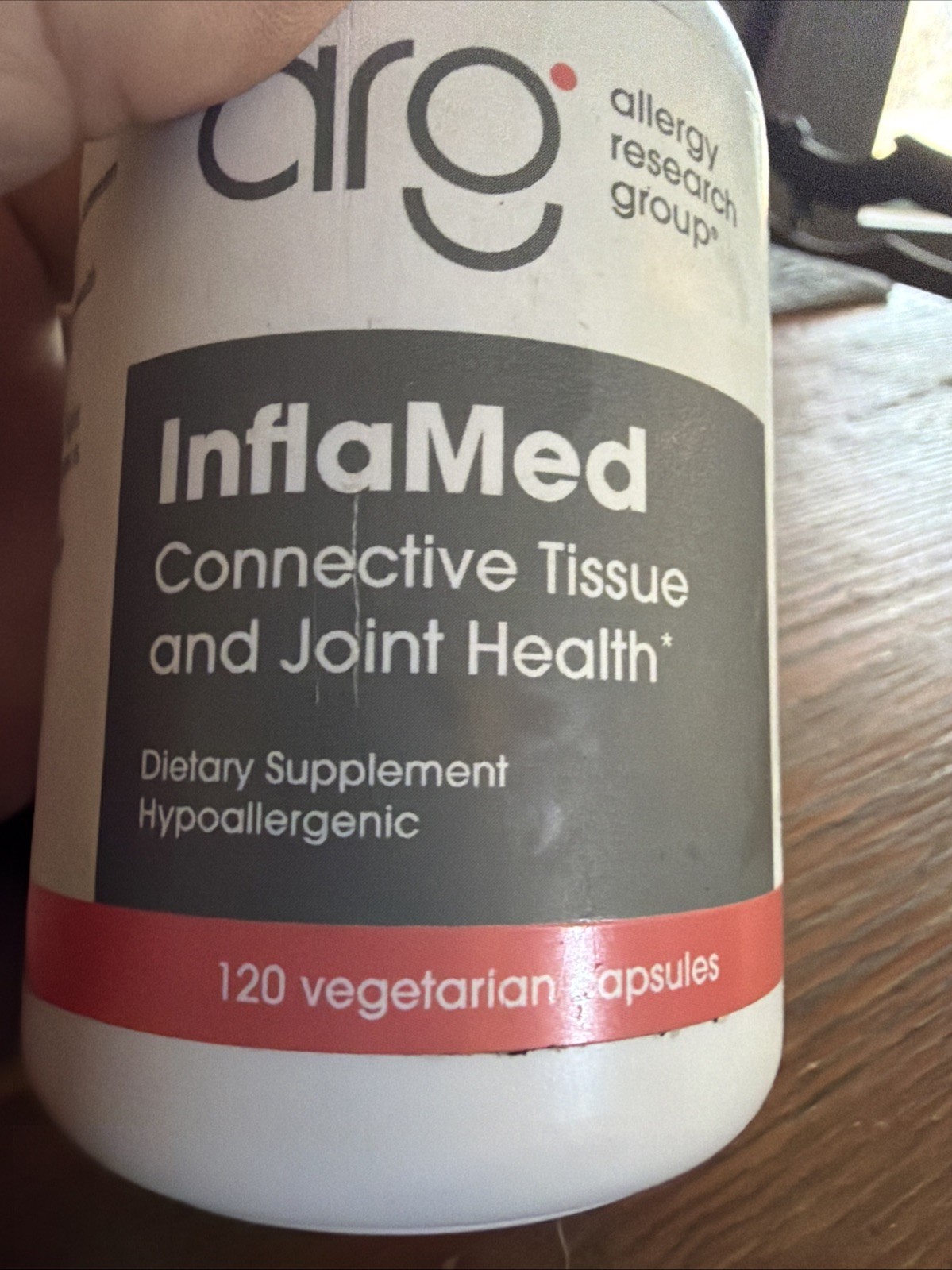 Allergy Research Group Inflamed 120 capsules EXP 12/2026