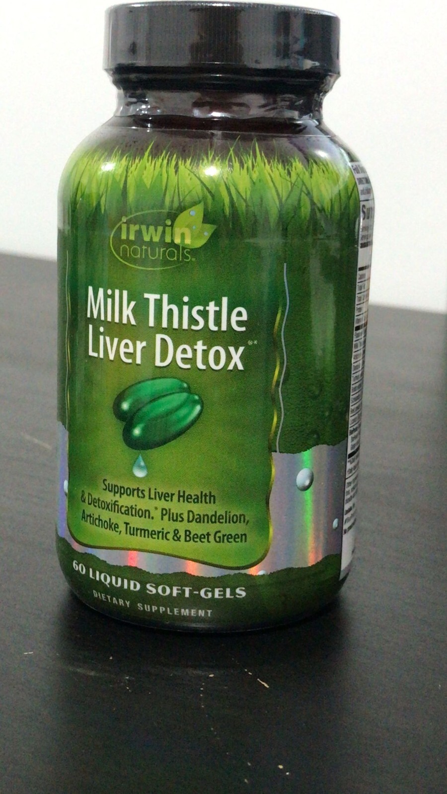 Irwin Naturals Milk Thistle Liver Detox , 60 CT, EXP. 02/2026+ (F4)