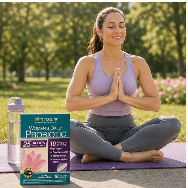 3-Pack Trunature Women’s Daily Probiotic, 90 Vegetarian Capsule