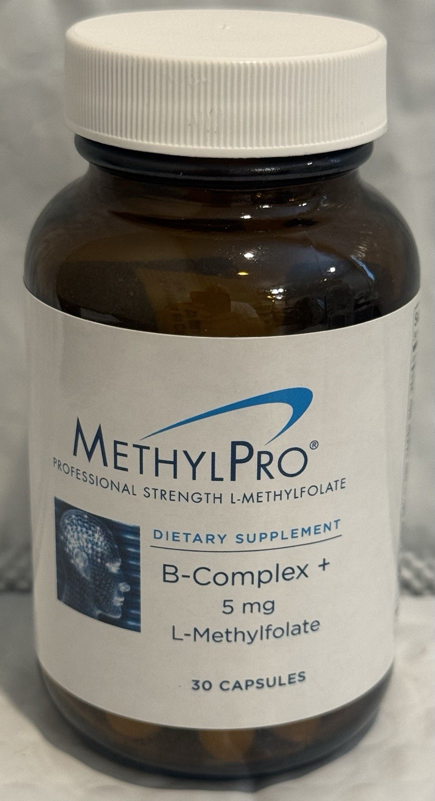 MethylPro B Complex + 5mg L-Methylfolate (30 Capsules) 06/2026