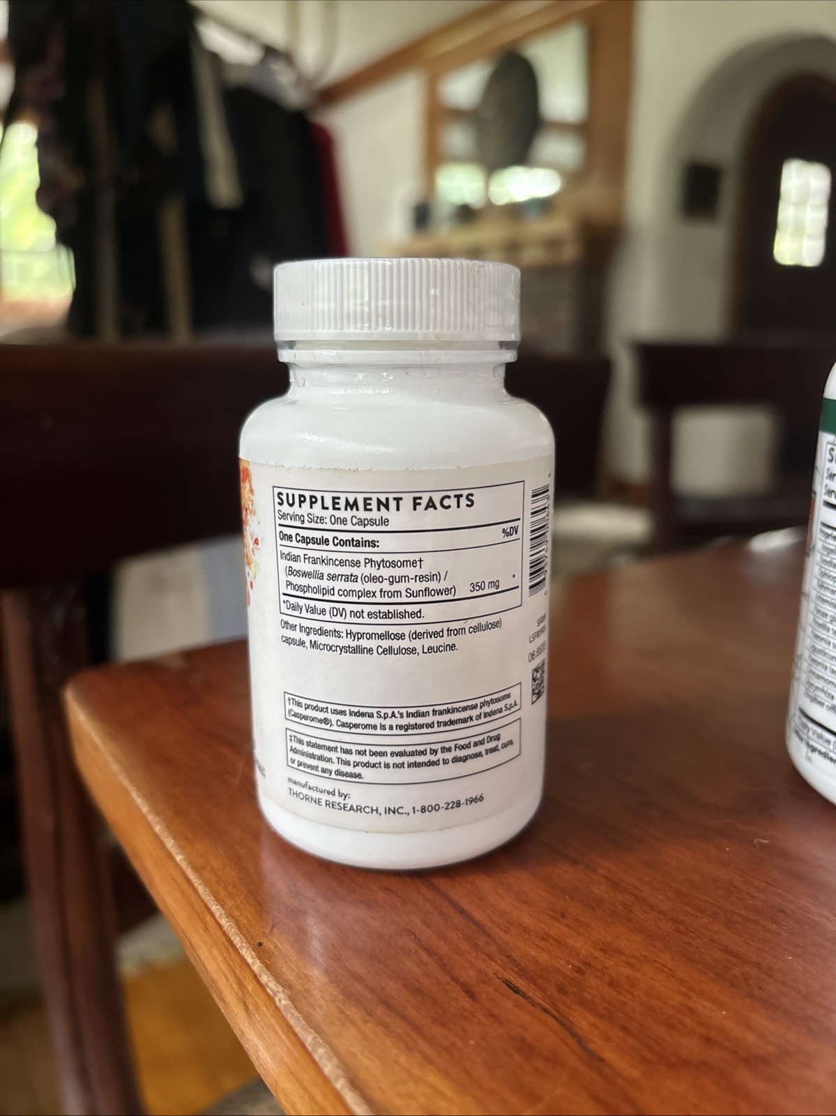 Thorne Boswelia Phytosome 60 Capsules