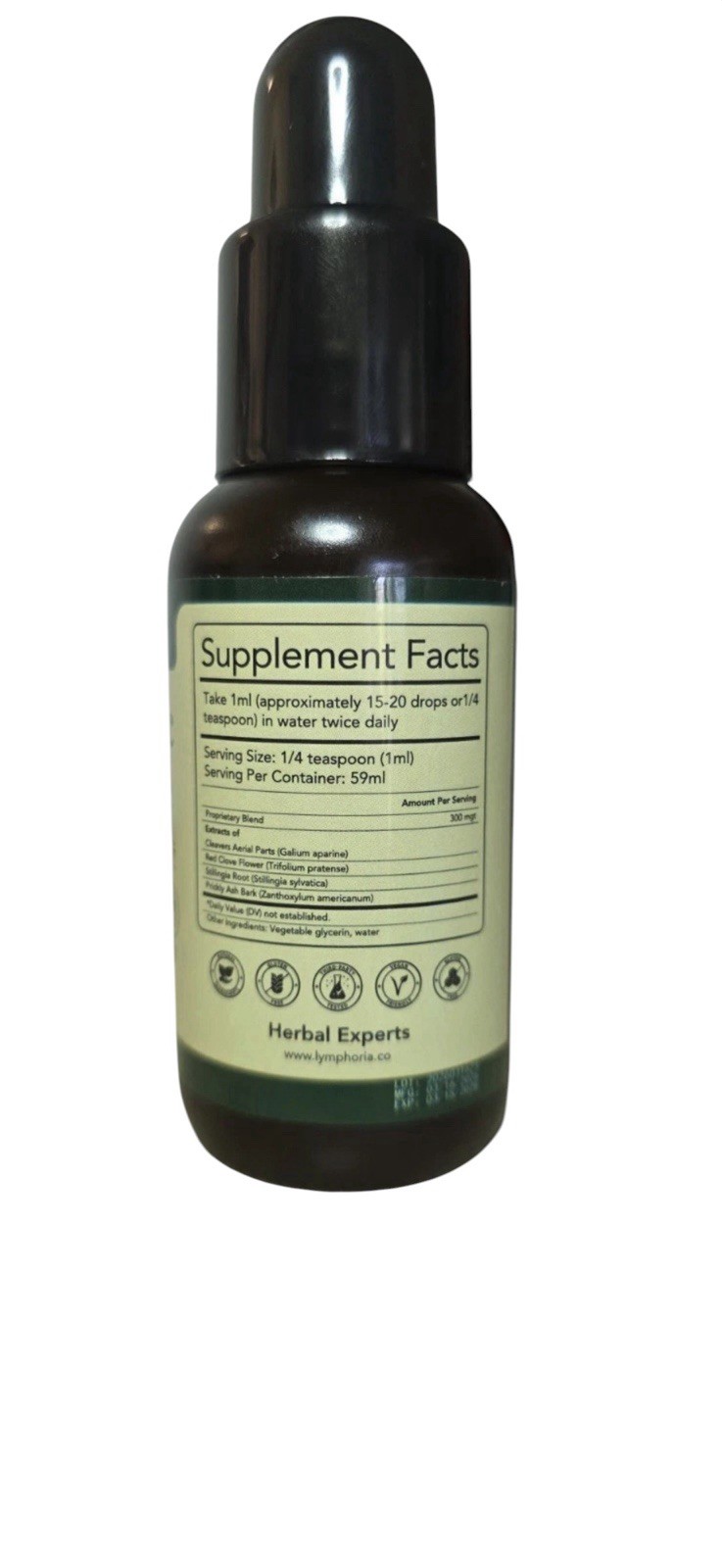 Lymphoria Traditional Lymphatic Support 2oz Exp03/2028