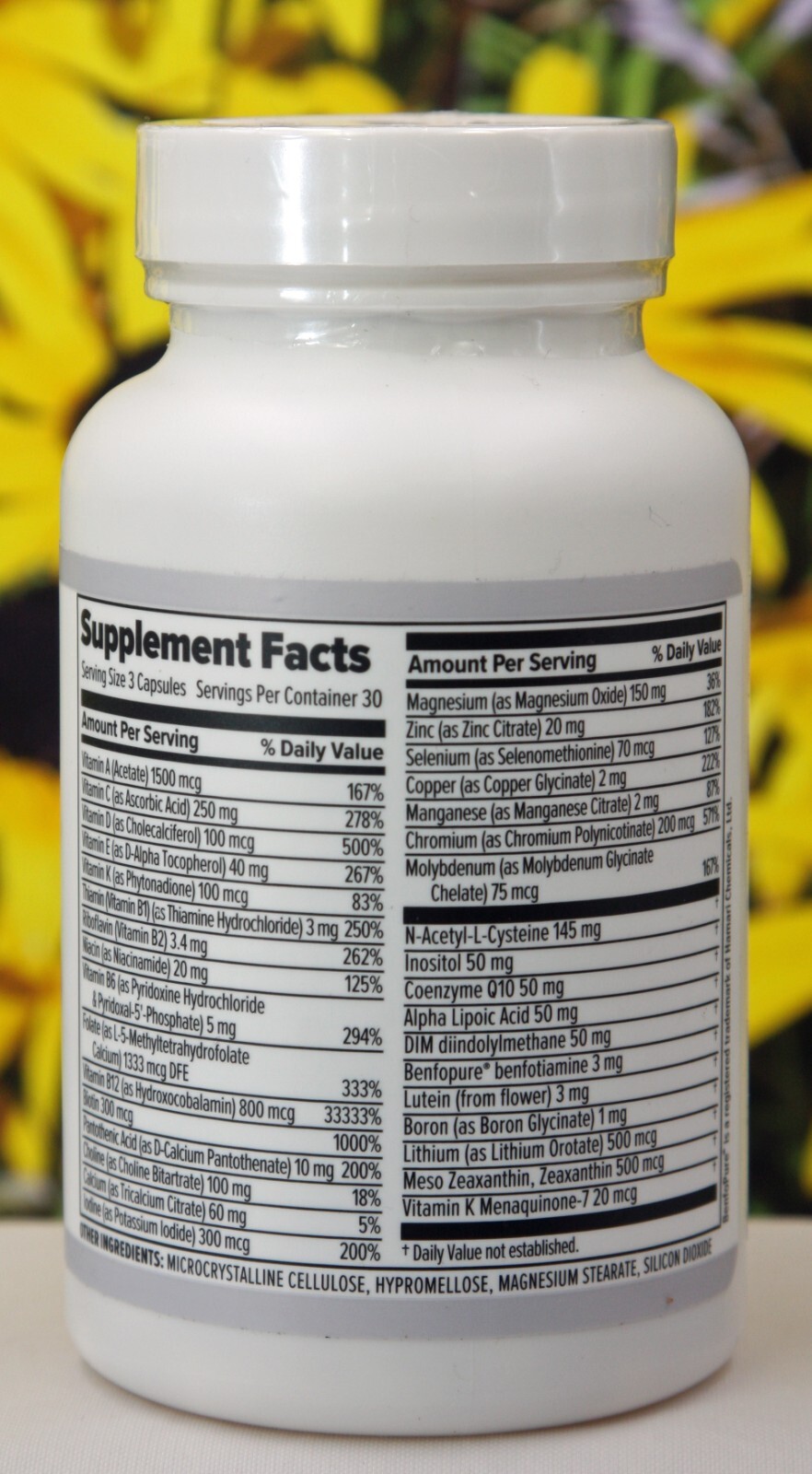 10X Health Optimize Methylated Multivitamin 90 Capsules, 06/26 Exp