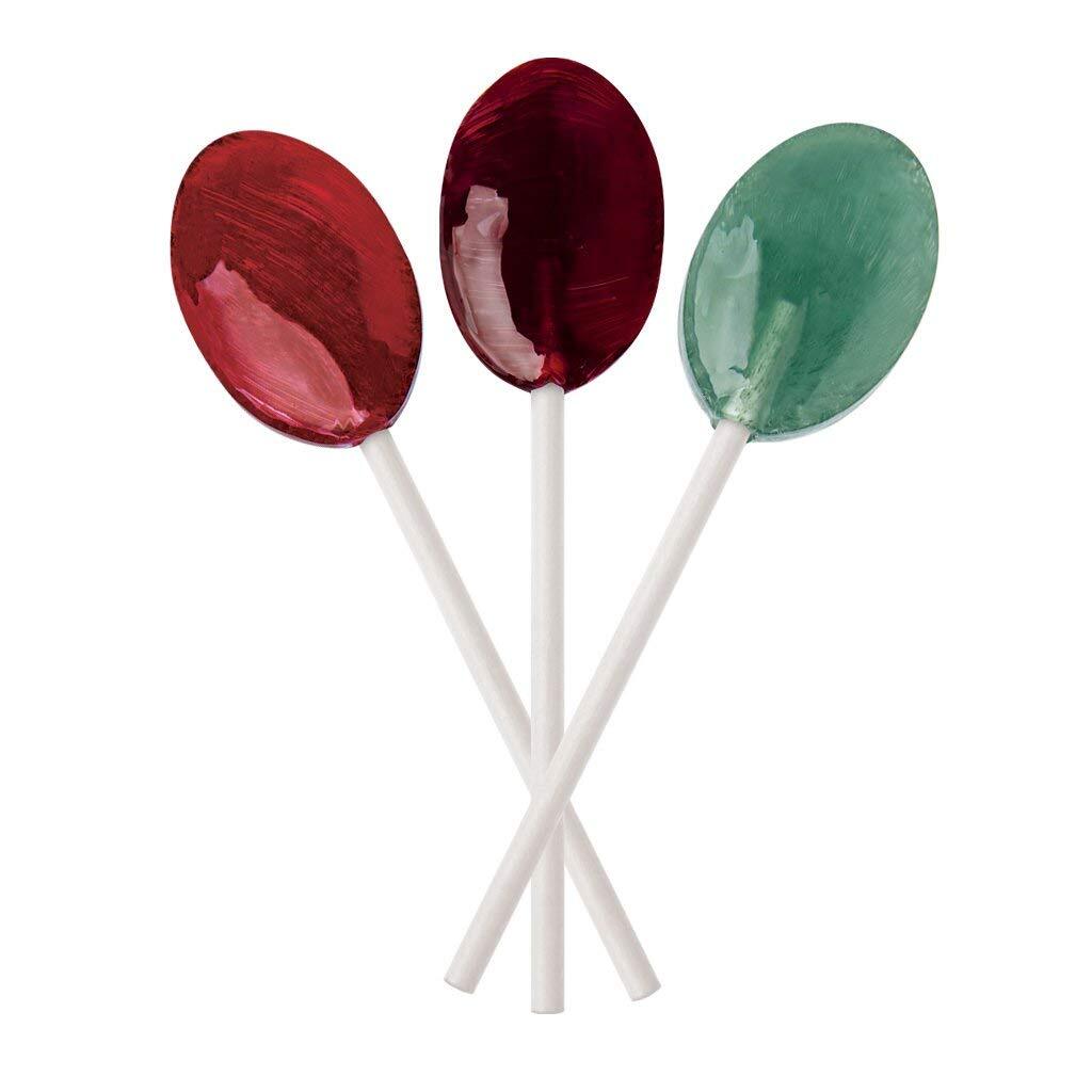 12 Count Sugar Free Blue Lollipops Vegan Keto Gluten Free Dental Friendly Treats