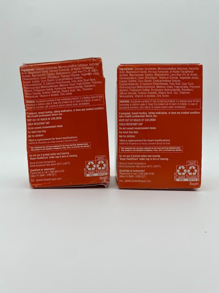 One A Day Women’s Multivitamin 100 Tablets Adult Multi Vitamin X2 Exp 03/2027
