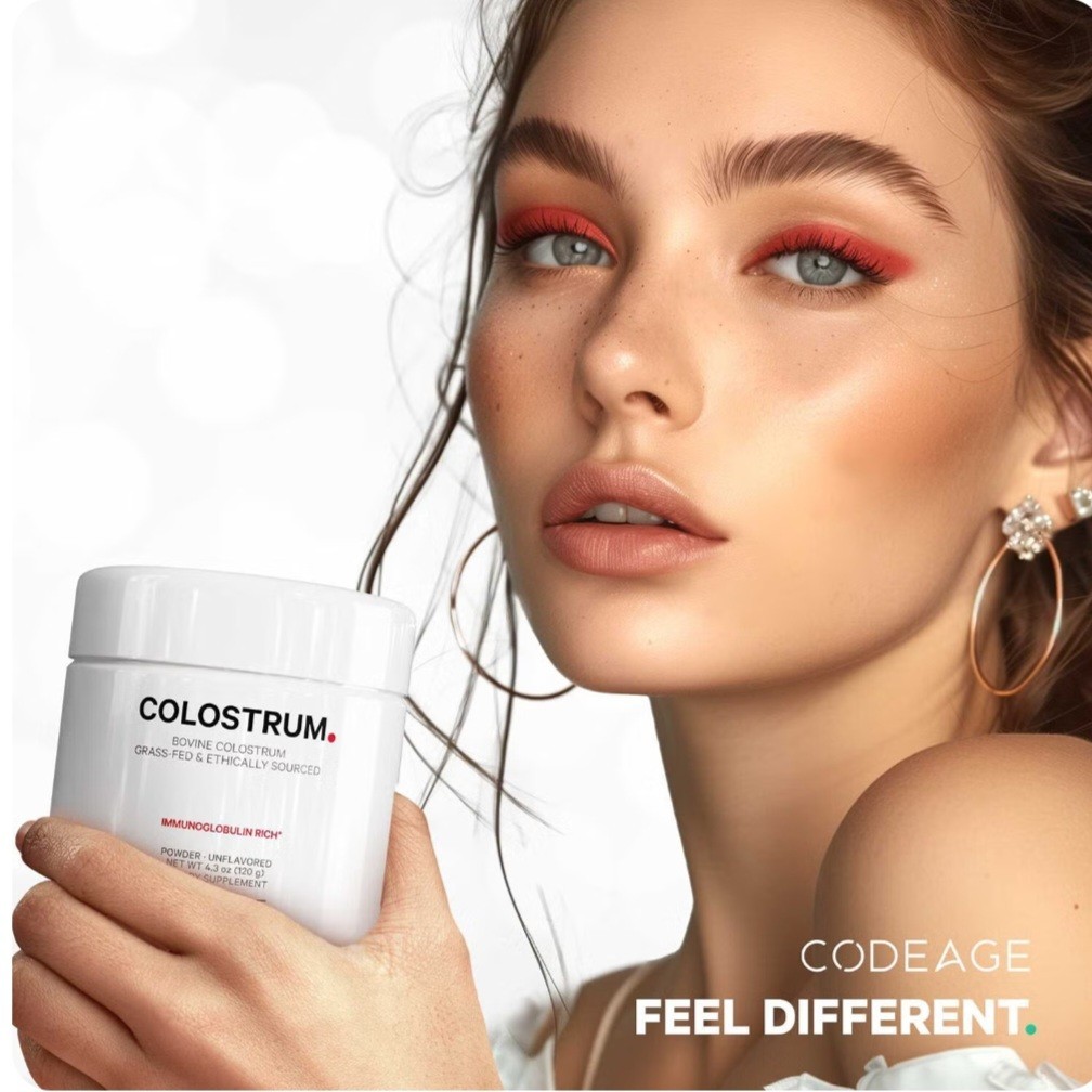 Codeage Grass-fed Colostrum, Unflavored, 120 Serv, Ethically Sourced, 07/2028✨️