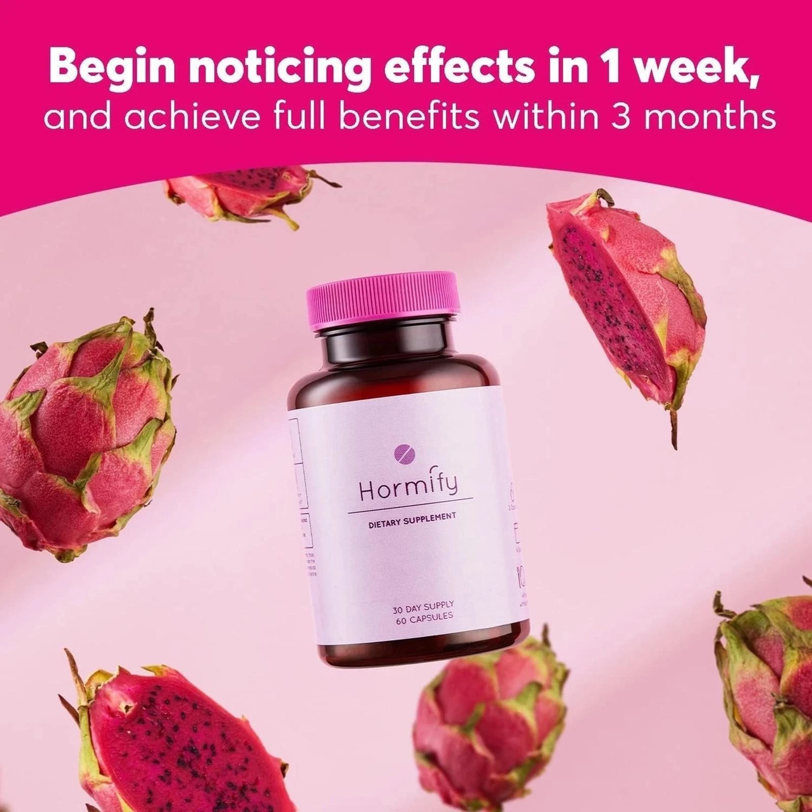 Hormify Women’s Balance Supplement 60 Capsules （1-3 Bottle）SEALED IN BOX NEW