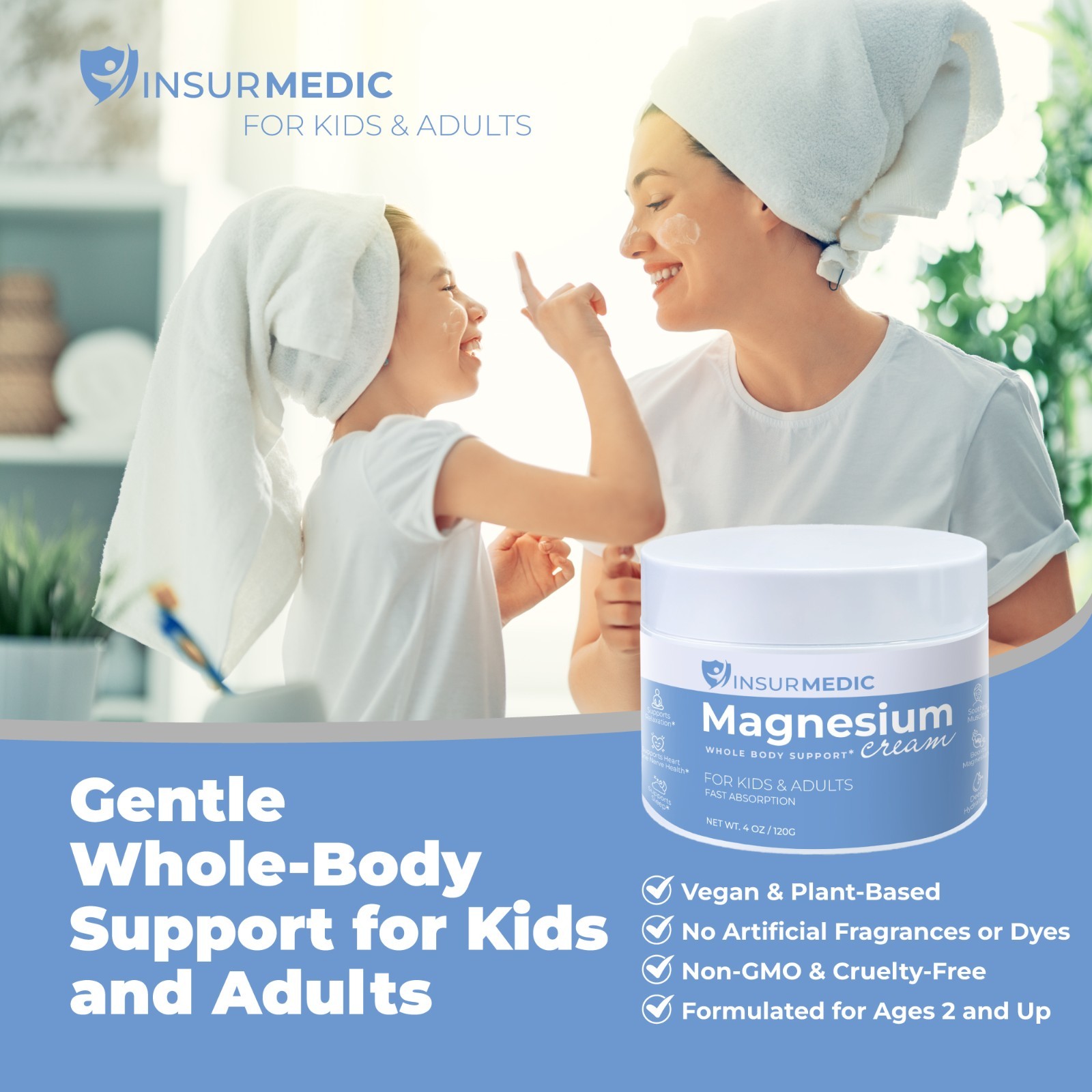 Magnesium Cream for Neuropathy – Nerve Muscle Cramps Body Pain
