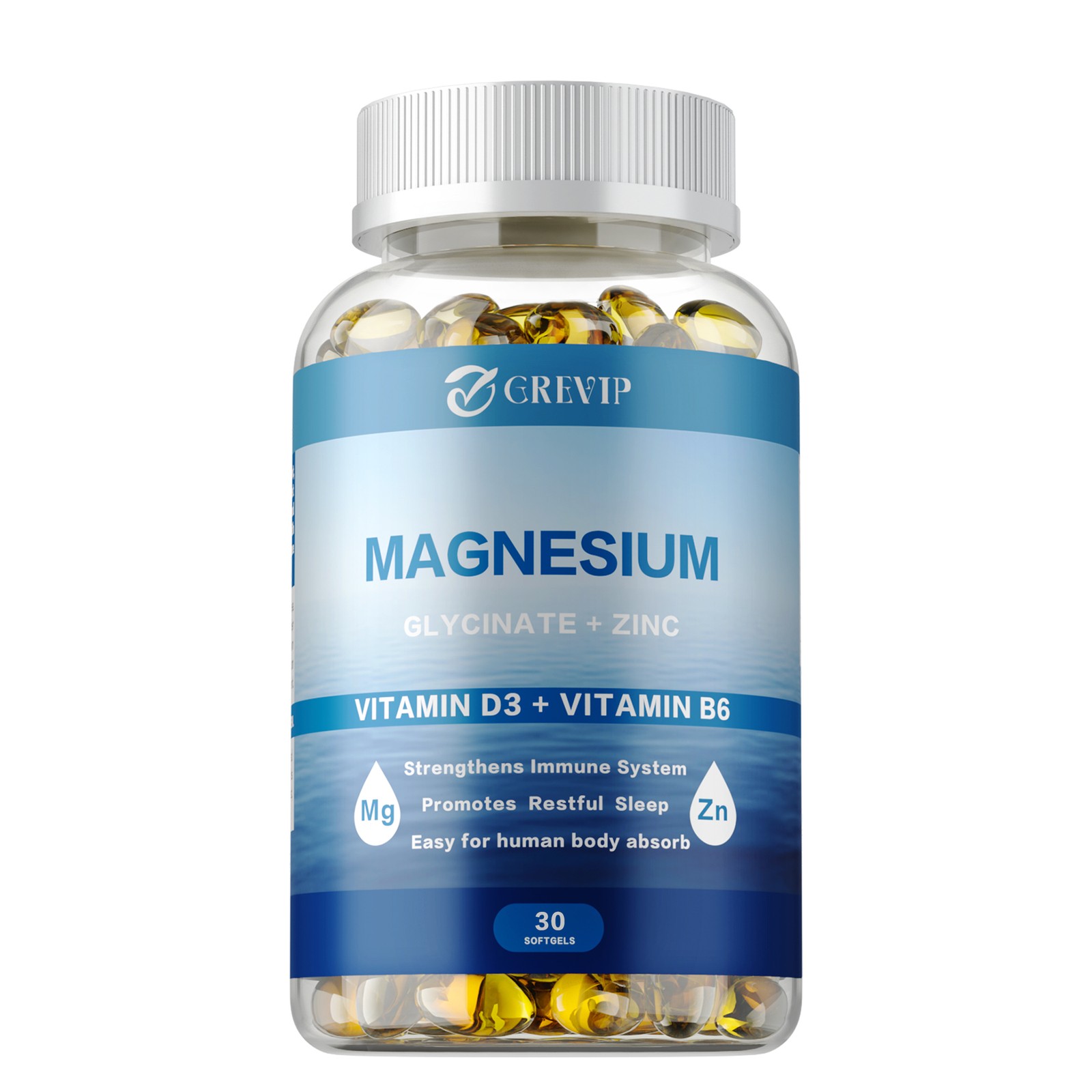 Magnesium Glycinate – Relief Stress and Improve Sleep, Bone & Muscle Health