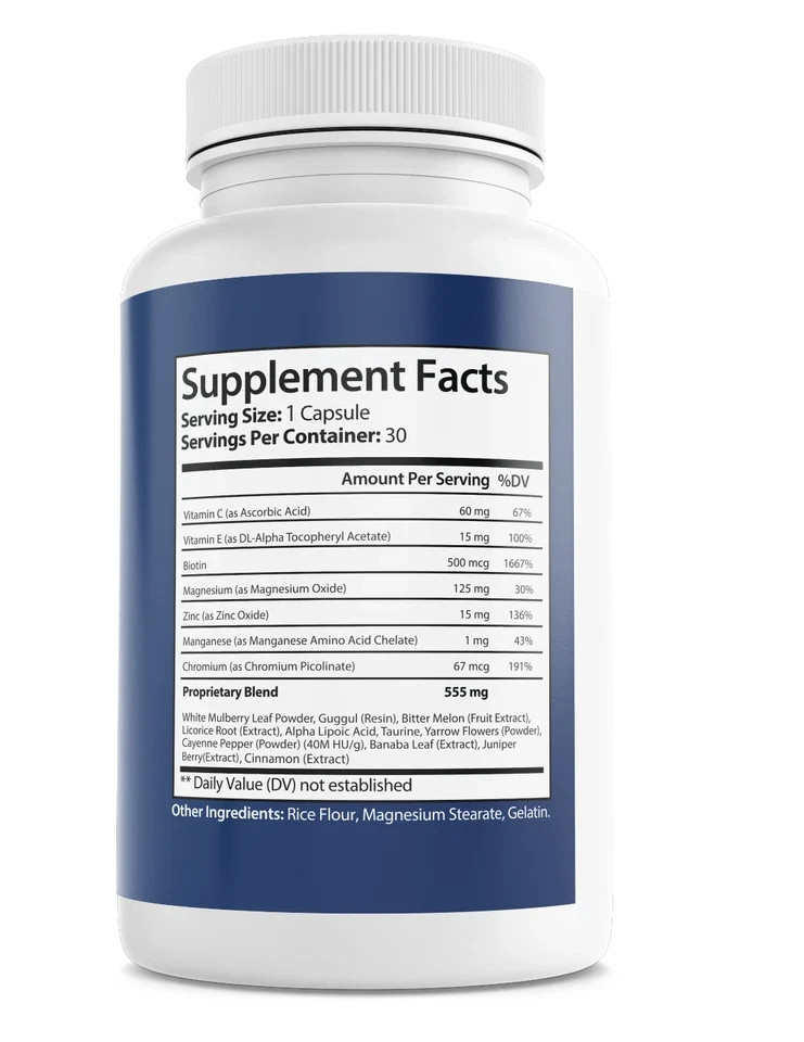 GLPro Plus Blood Health Support GLPro+ Dietary Supplement 30 Capsules Free Ship