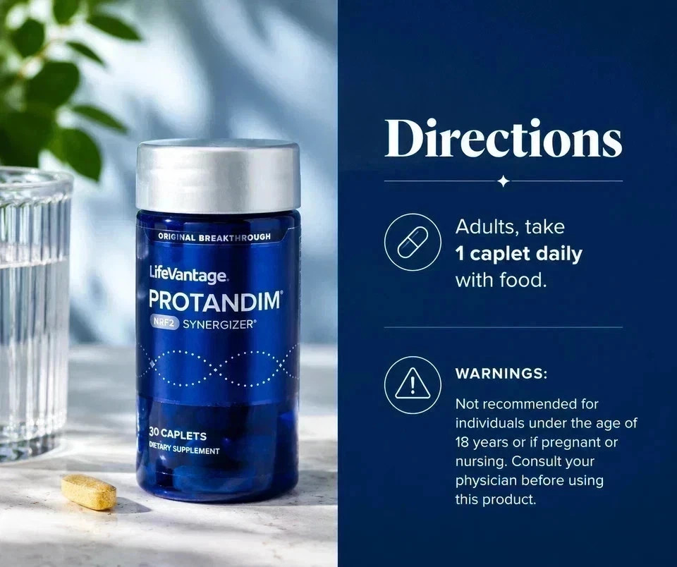 LifeVantage Protandim NRF2 Synergizer 180 Total Caplets 6 Bottles — EXP-12/2028