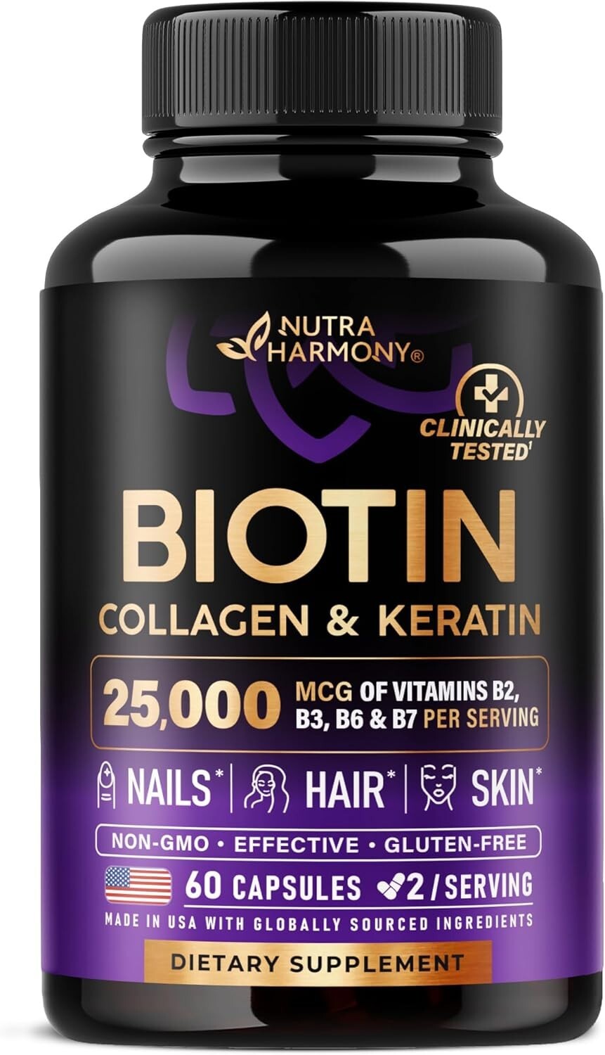 Biotin + Collagen – – Radiant Skin Anti-aging Softgelsules 60 – Softgelsules.