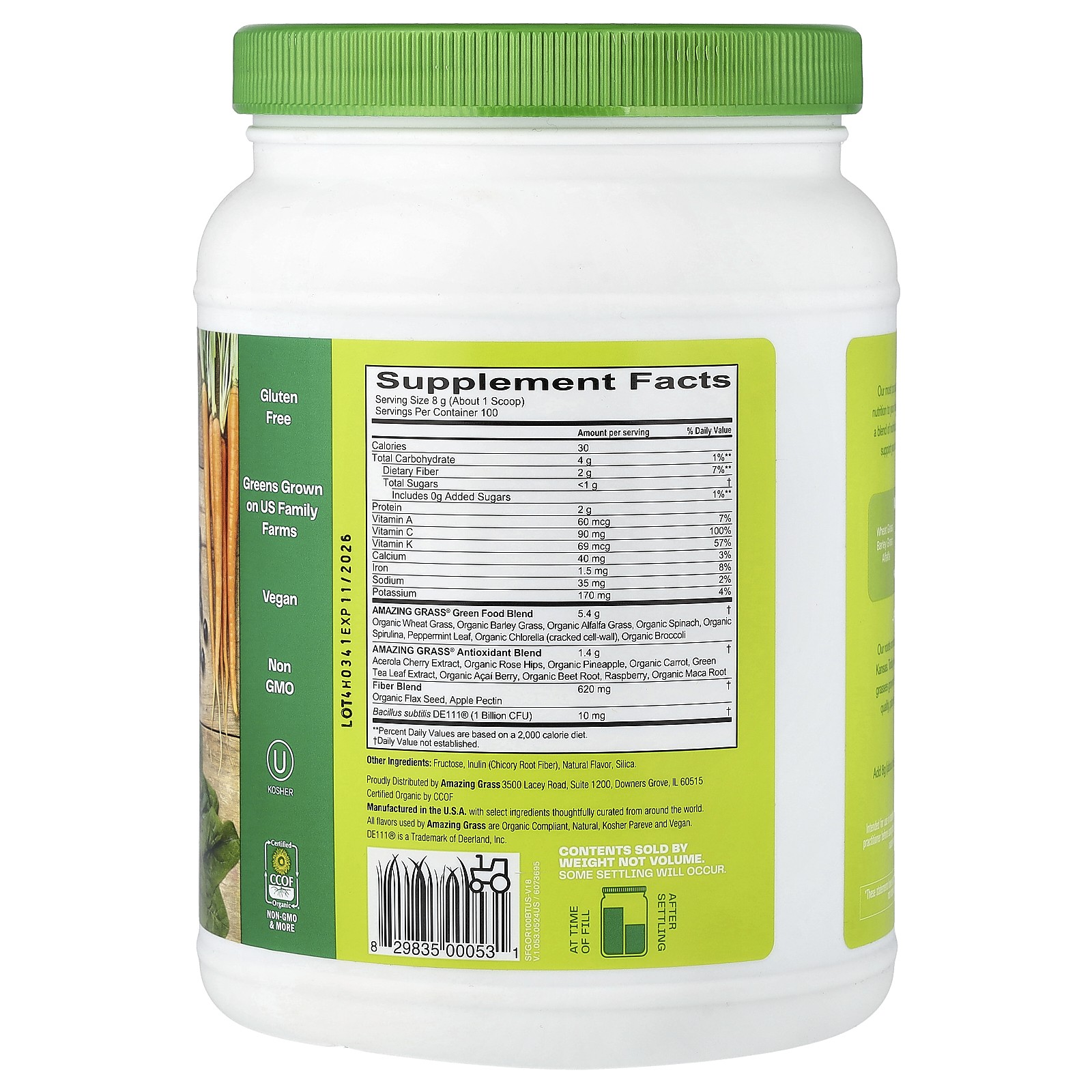 Greens Blend Superfood, The Original, 1.76 lb (800 g)